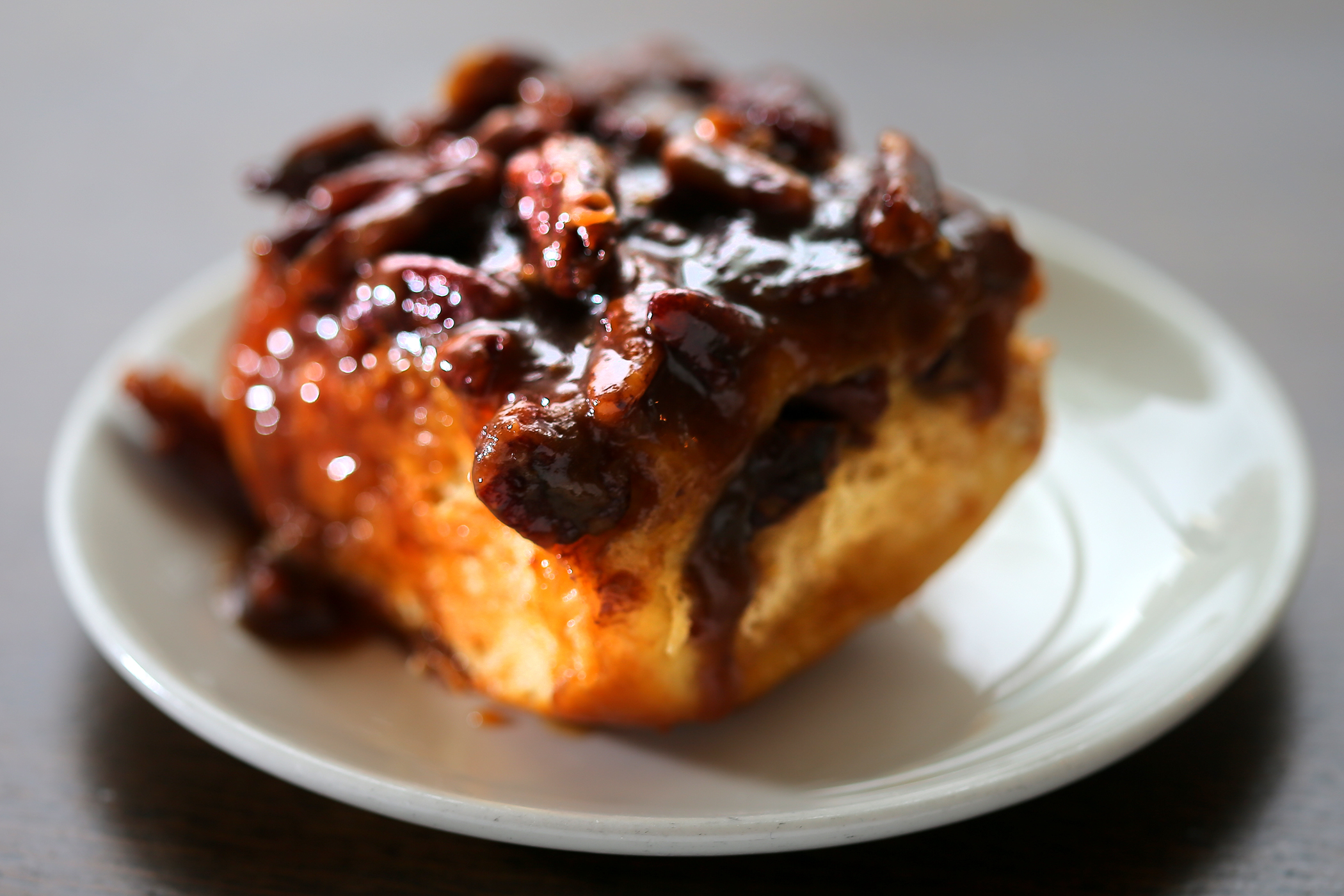 Sticky bun at Flour