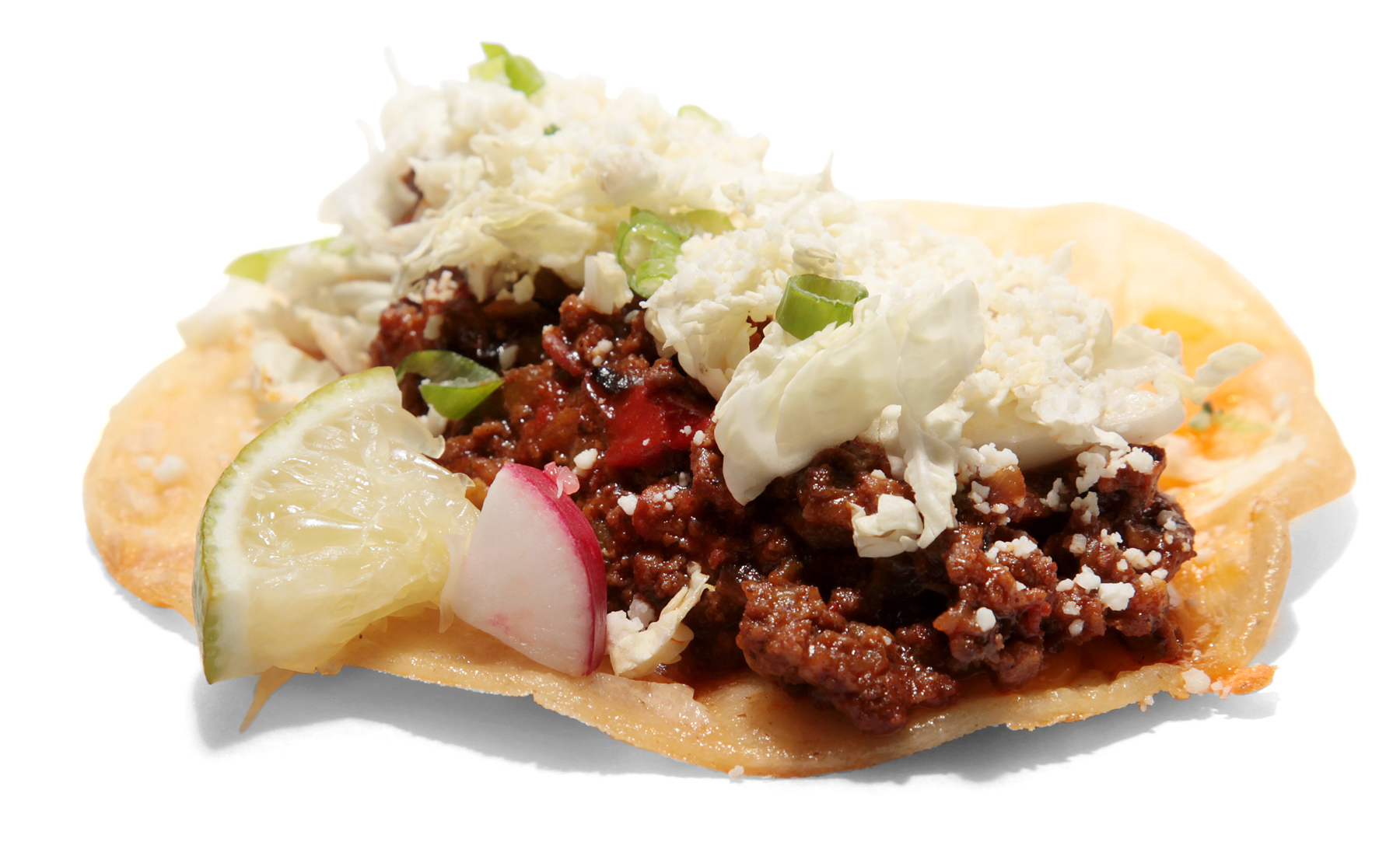 Dallas Spicy Beef Taco from Lone Star Taco Bar in Allston.