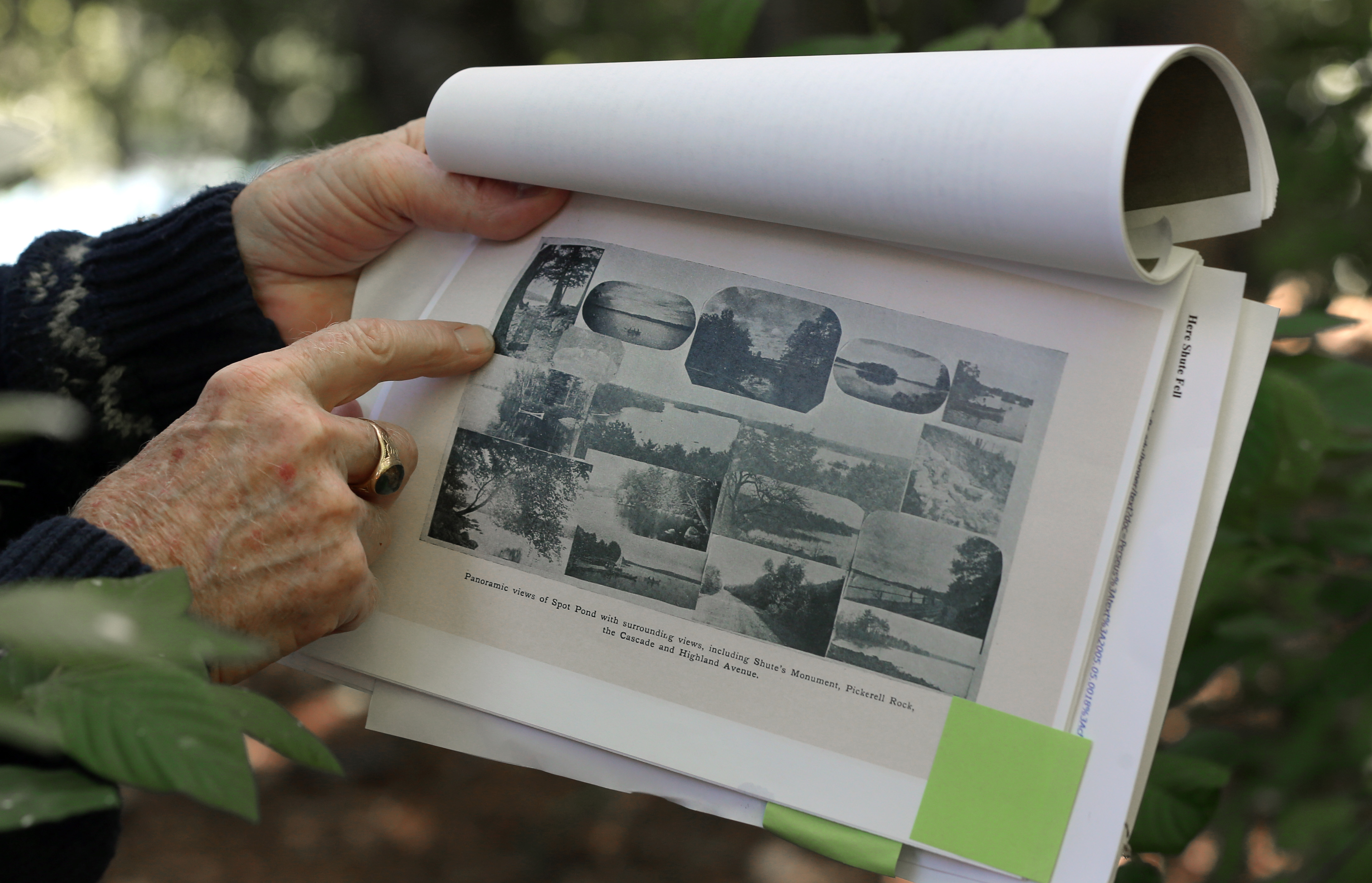 Ryan showed a page that has a vintage image of the marker.