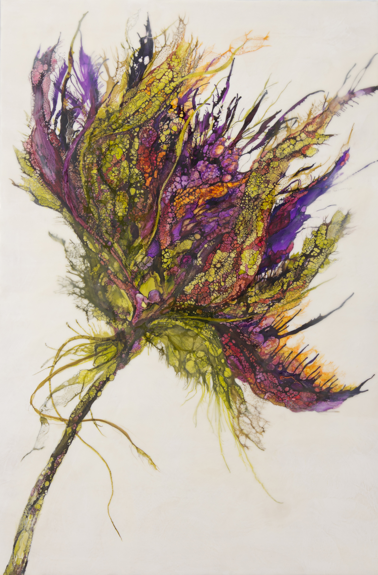 At Chase Young Gallery, Alicia Tormey’s “Gaudium.”