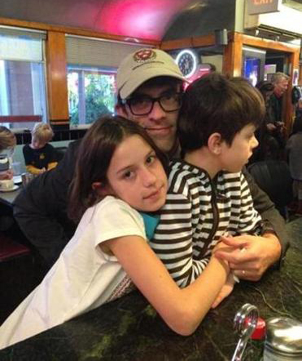 Alysia Abbott's son Finn with her husband, Jeff, and daughter Annabel find a warm welcome at Deluxe Town Diner in Watertown.