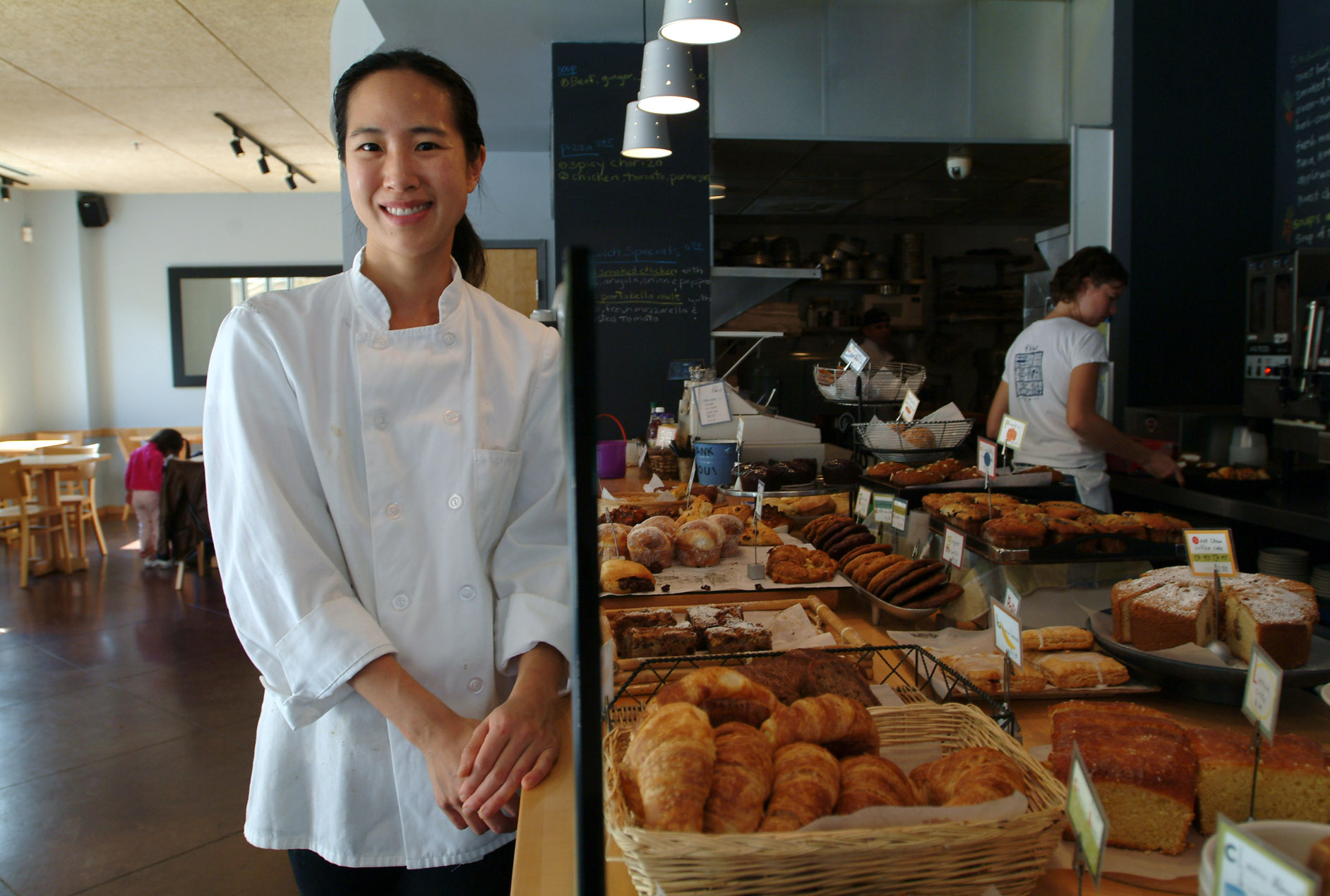 “A customer tweeted me that it was the third time he didn’t get his order. I immediately tweeted him back, gave him my e-mail, took a photo of the tweet, sent it to managers, and they made it right,”said Joanne Chang, owner of Flour Bakery and Myers + Chang.