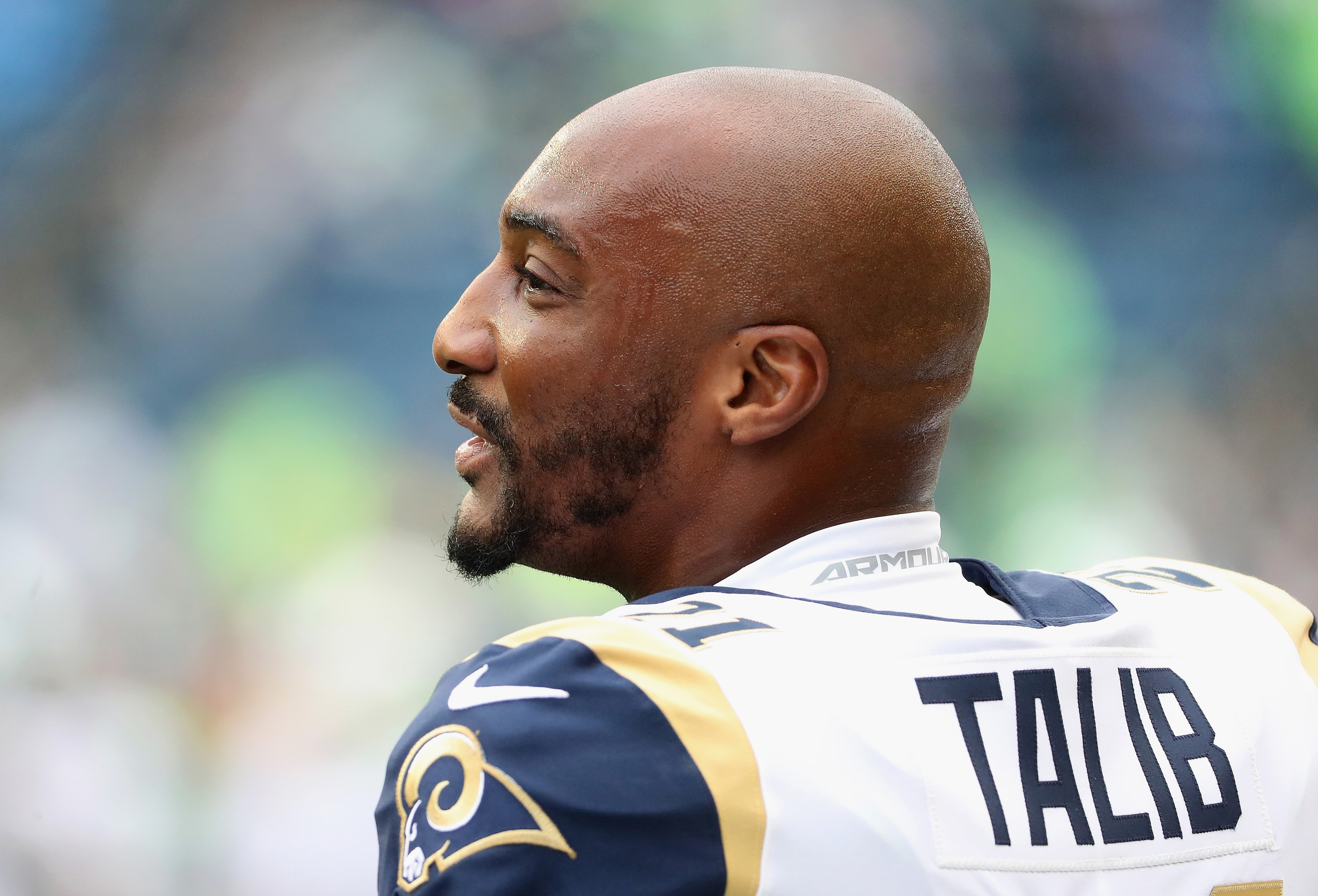 Aqib Talib is on the move from Los Angeles to Miami.