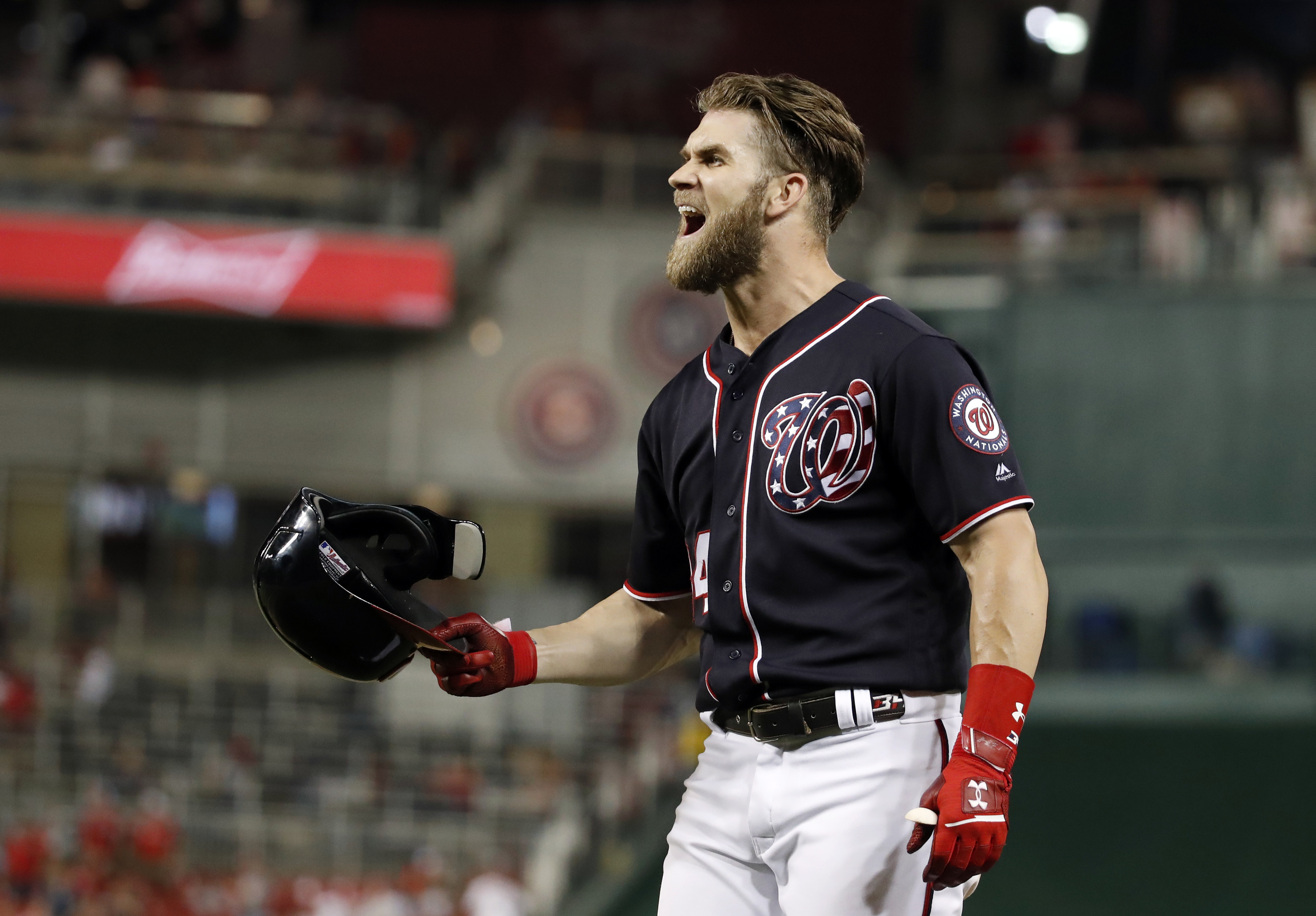 Bryce Harper is slashing.245/.377/.497 with 30 homers through 132 games.
