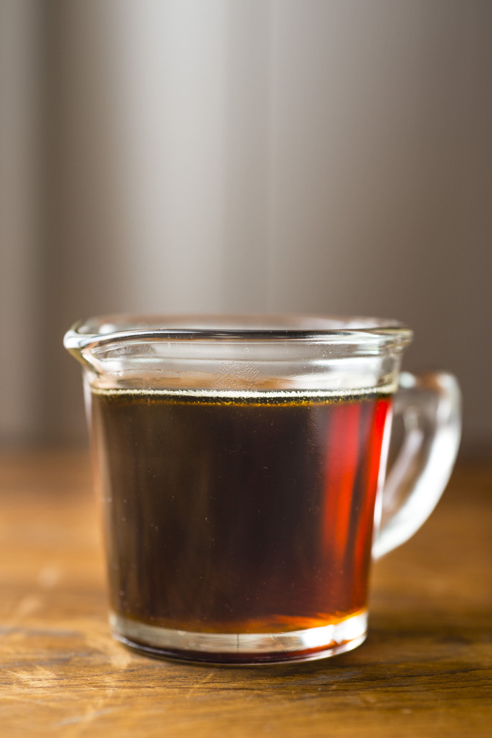 Tip: The US Department of Agriculture eliminated the Grade B maple syrup designation this year; Canada will follow suit. US Grade A now includes four classes of syrups: golden color with delicate taste, amber with rich taste, dark with robust taste, and very dark with strong taste.