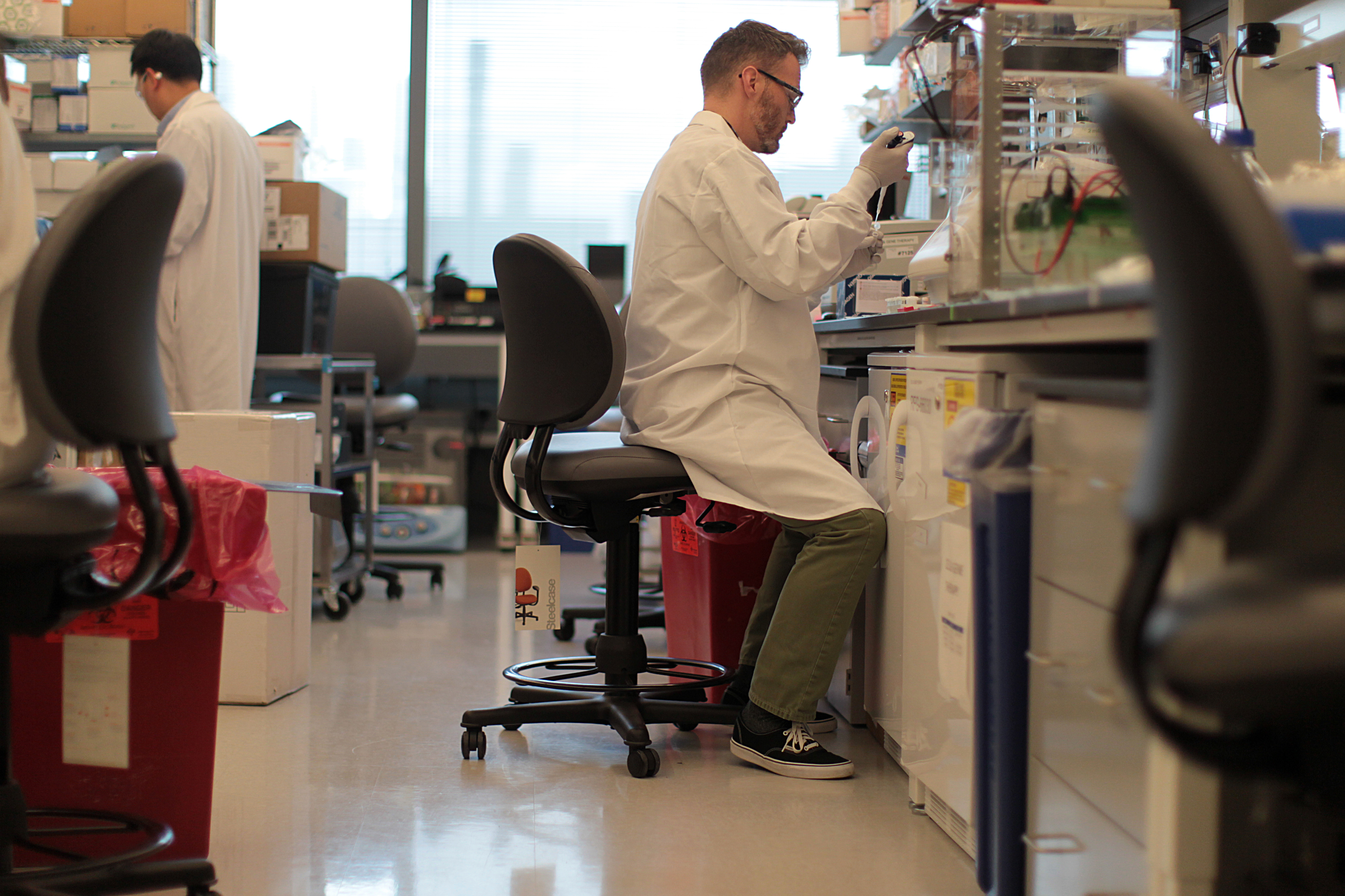 Biogen researchers are working on treatments for such neurological disorders as Alzheimer’s and Parkinson’s diseases, as well as advancing its signature treatments for multiple sclerosis.