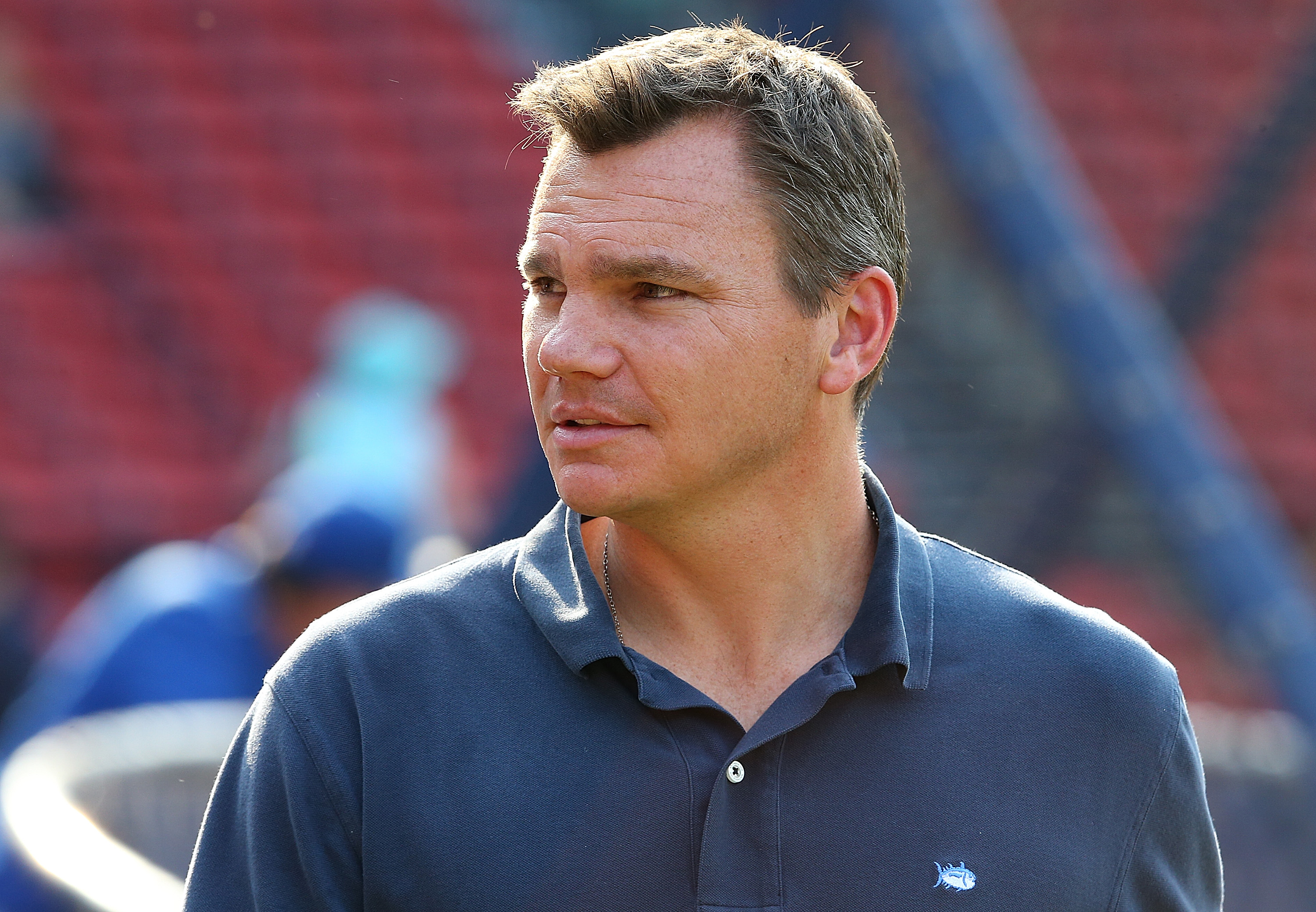 Former Red Sox general manager Ben Cherington, seen in 2015, could be a general manager candidate for the New York Mets or San Francisco Giants.