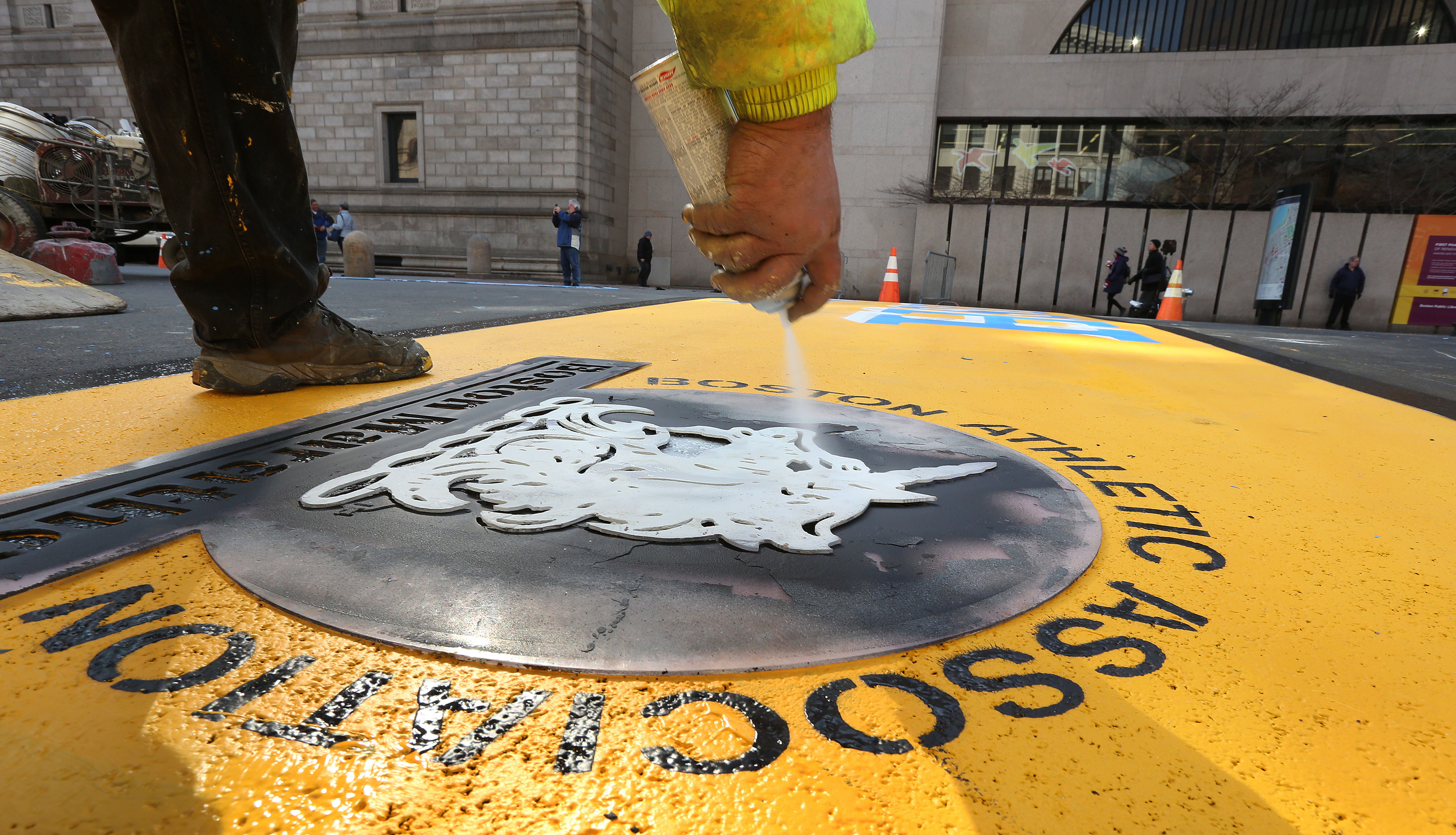 There will be a whole new series of challenges when it comes to this year's Boston Marathon.
