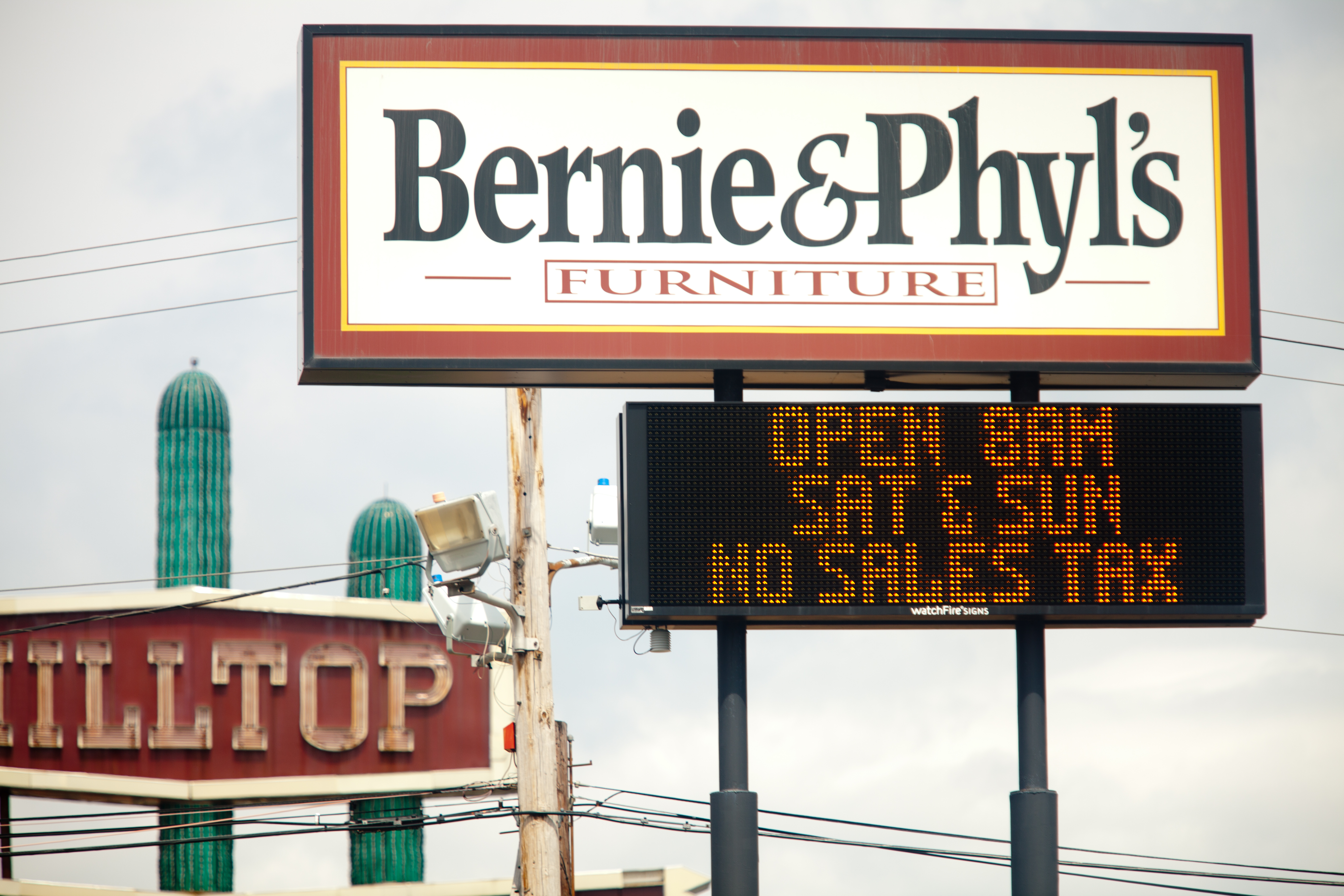 A sign on Route 1 in Saugus, Mass. advertised the sales tax holiday in 2010.