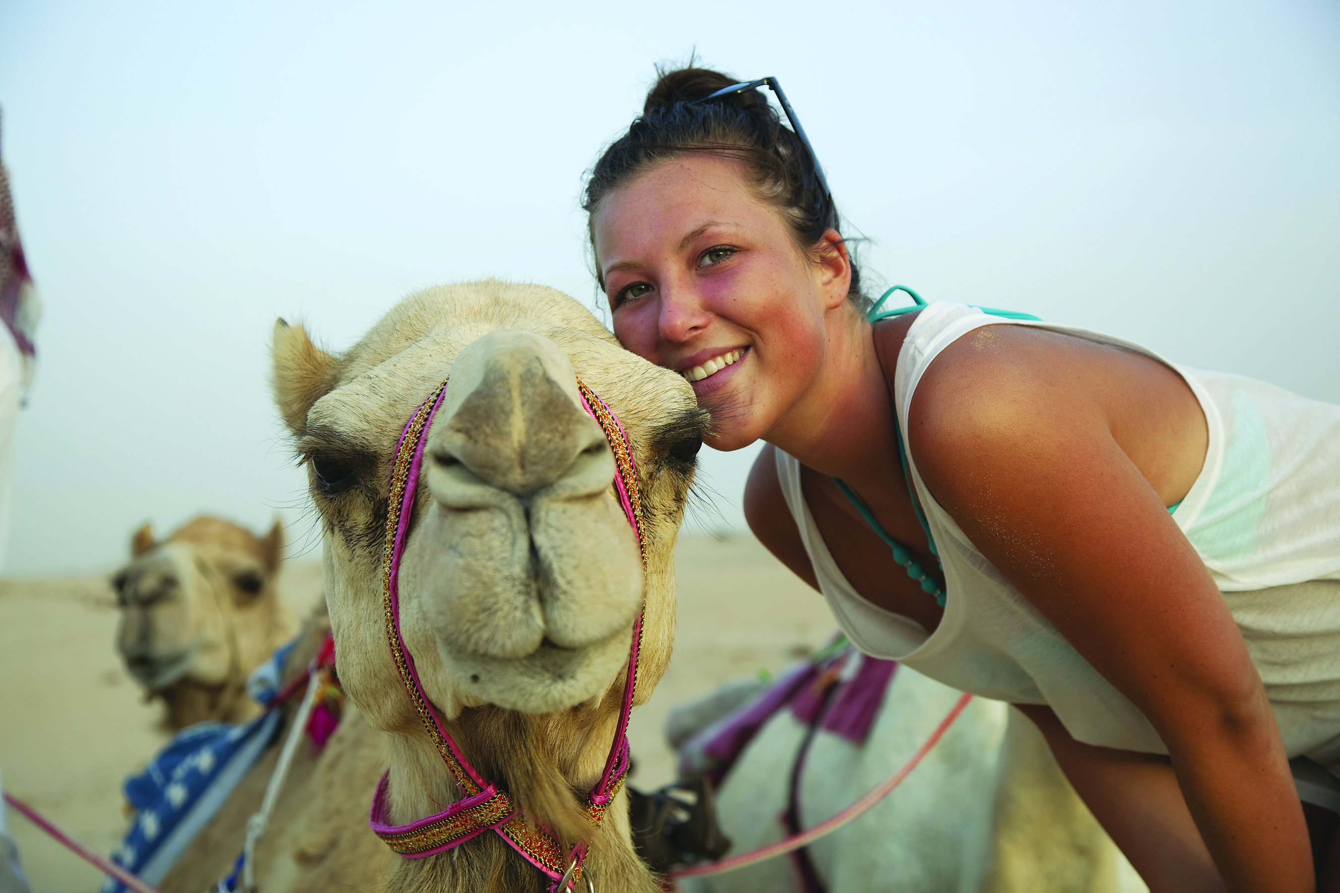 A highlight of many Dubai excursions is a camel ride.