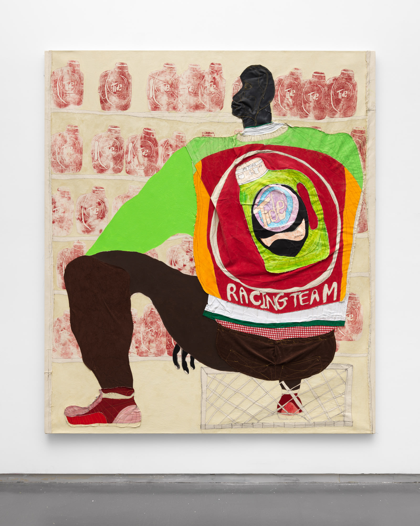 Tschabalala Self's "Racer."