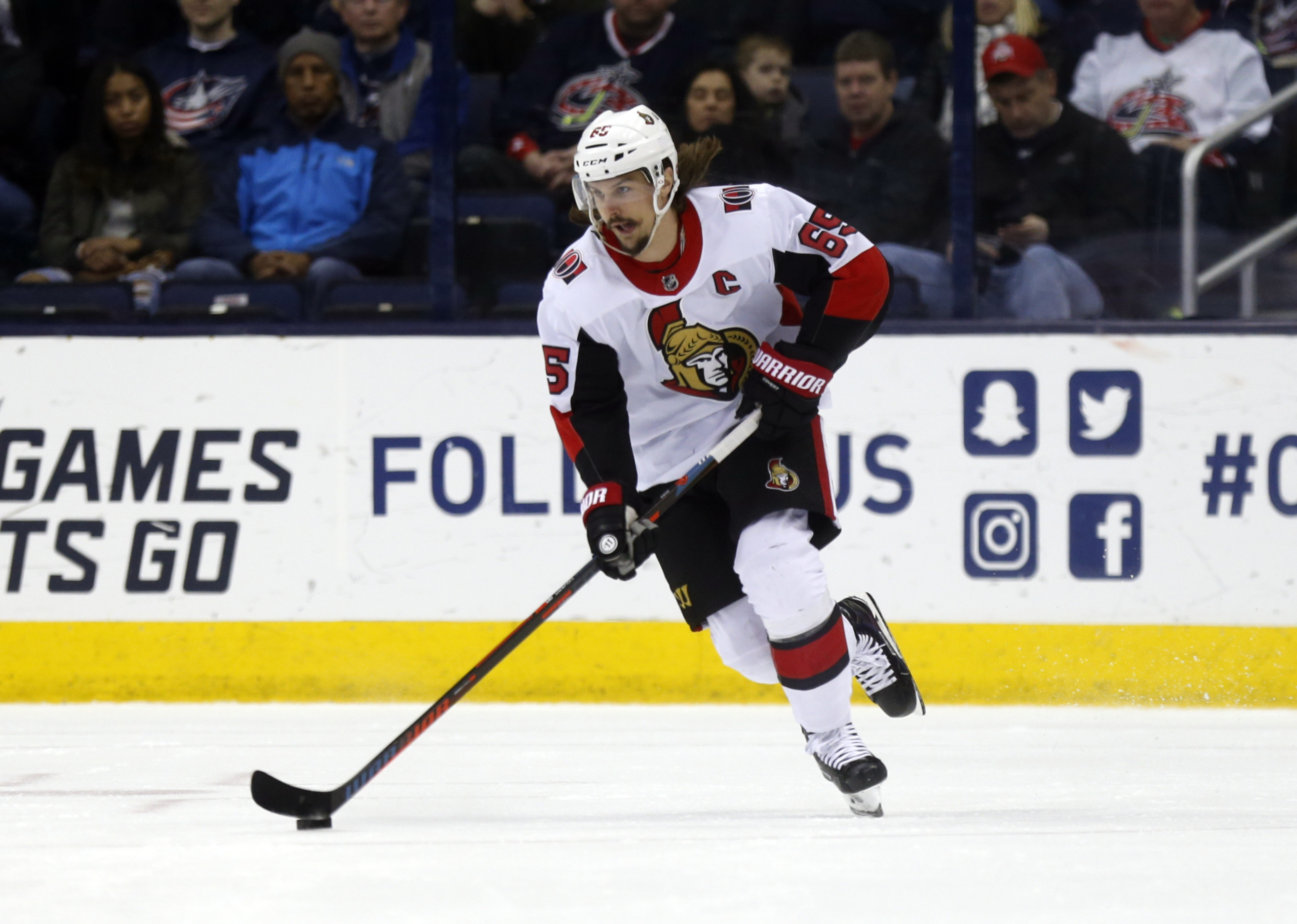 Erik Karlsson could be headed south to Tampa if trade talks come to fruition.