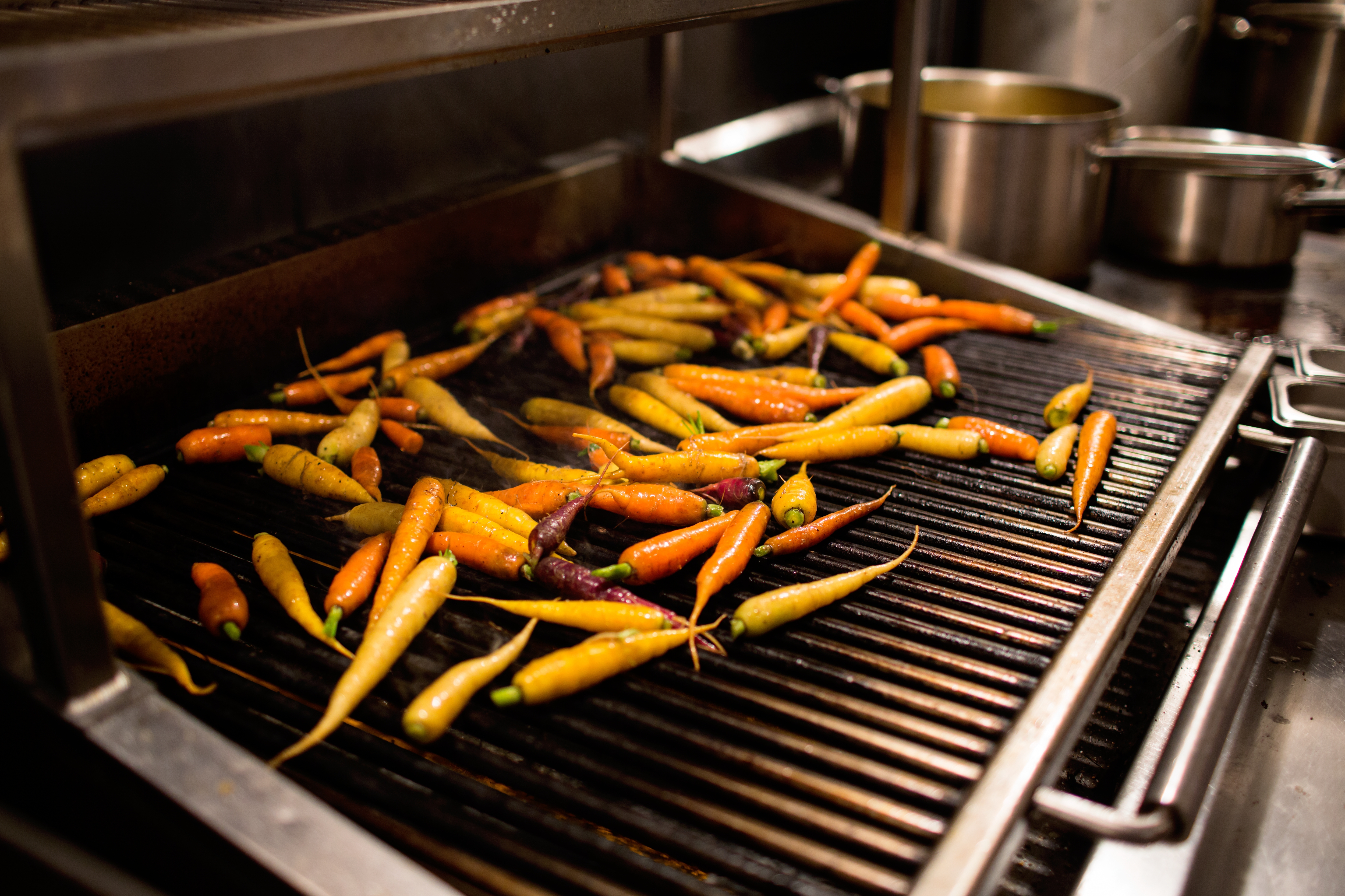 Carrots at Alden & Harlow in Harvard Square.