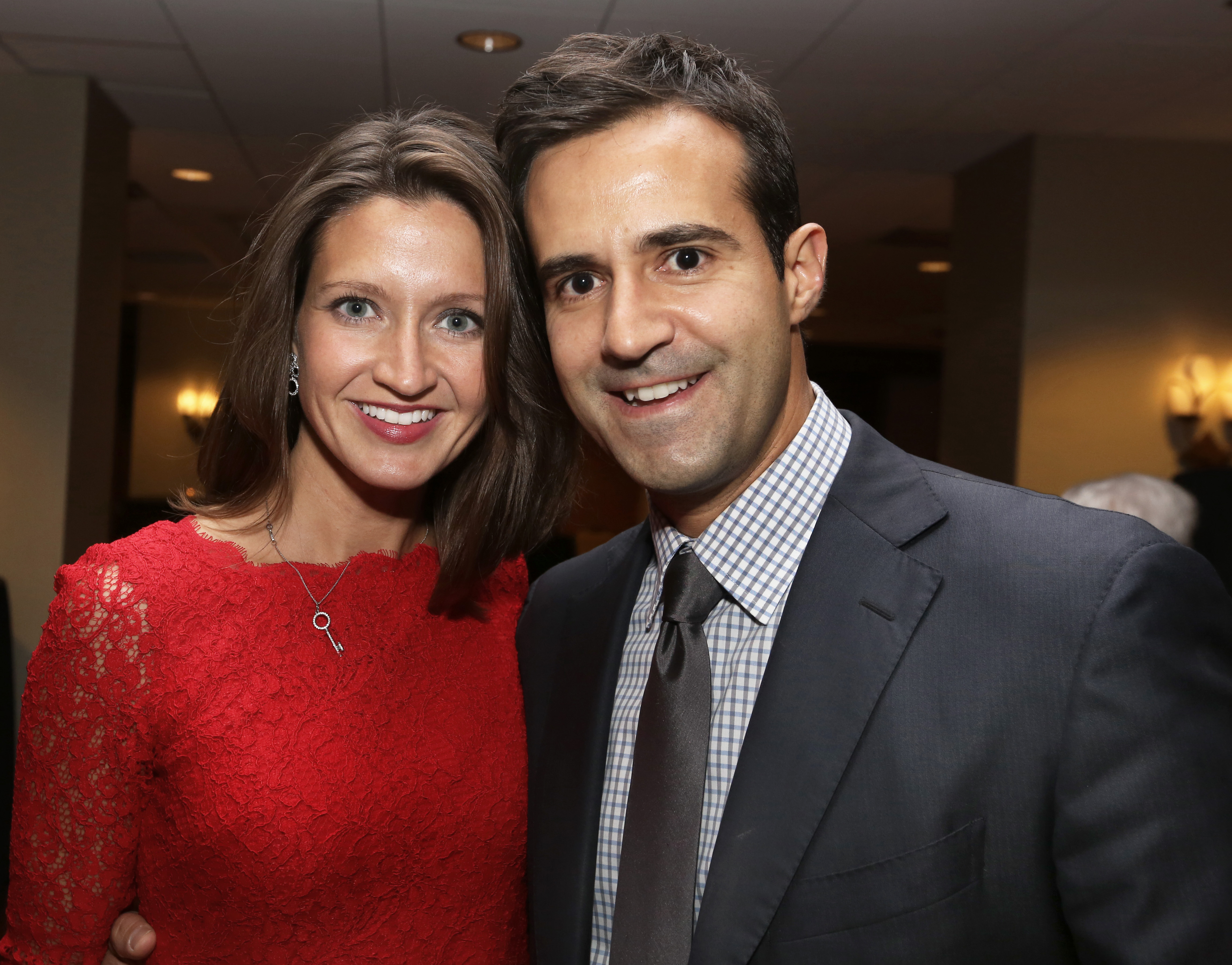 David Wade with his wife, Francy.