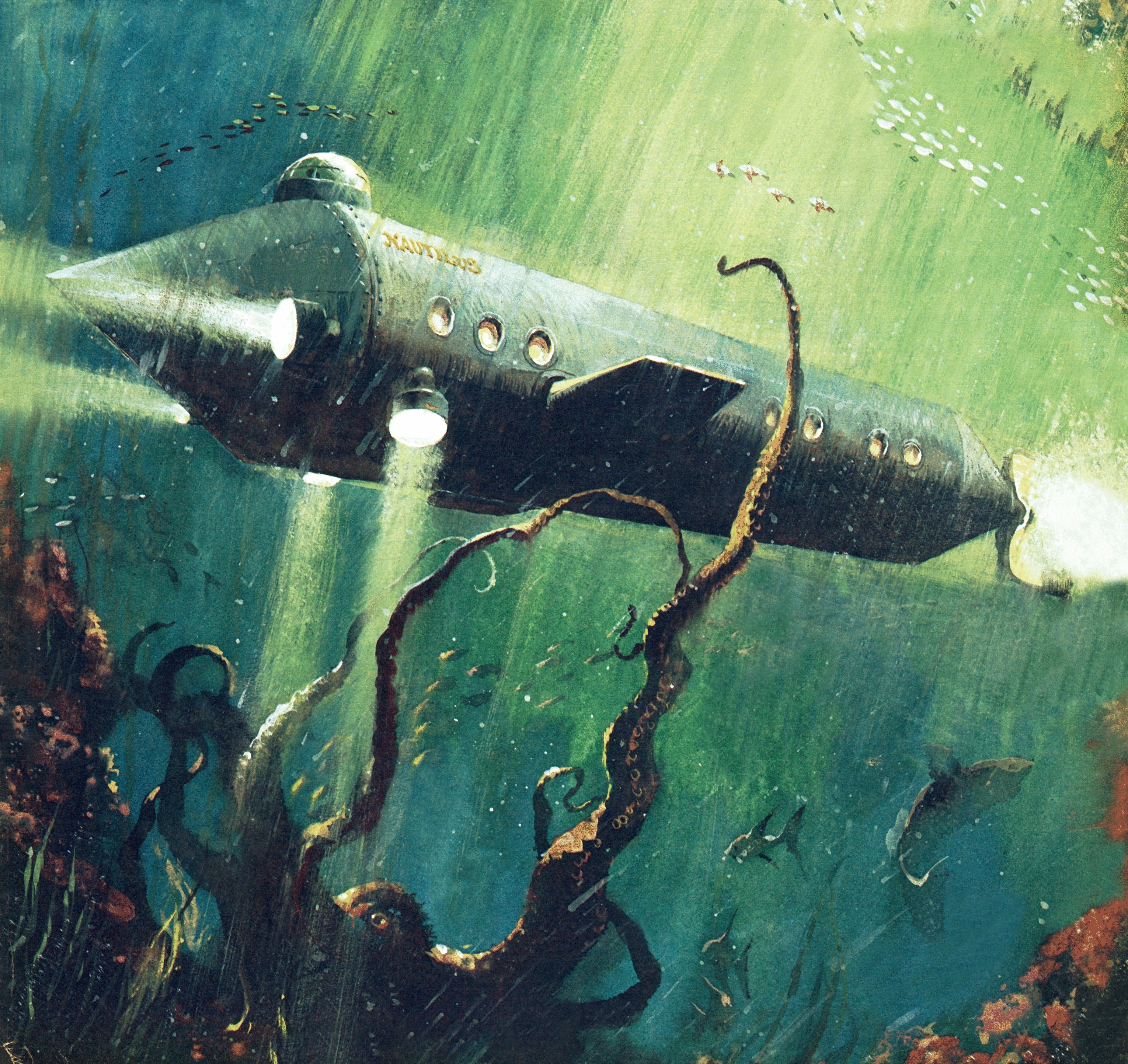 Twenty Thousand Leagues Under the Sea.