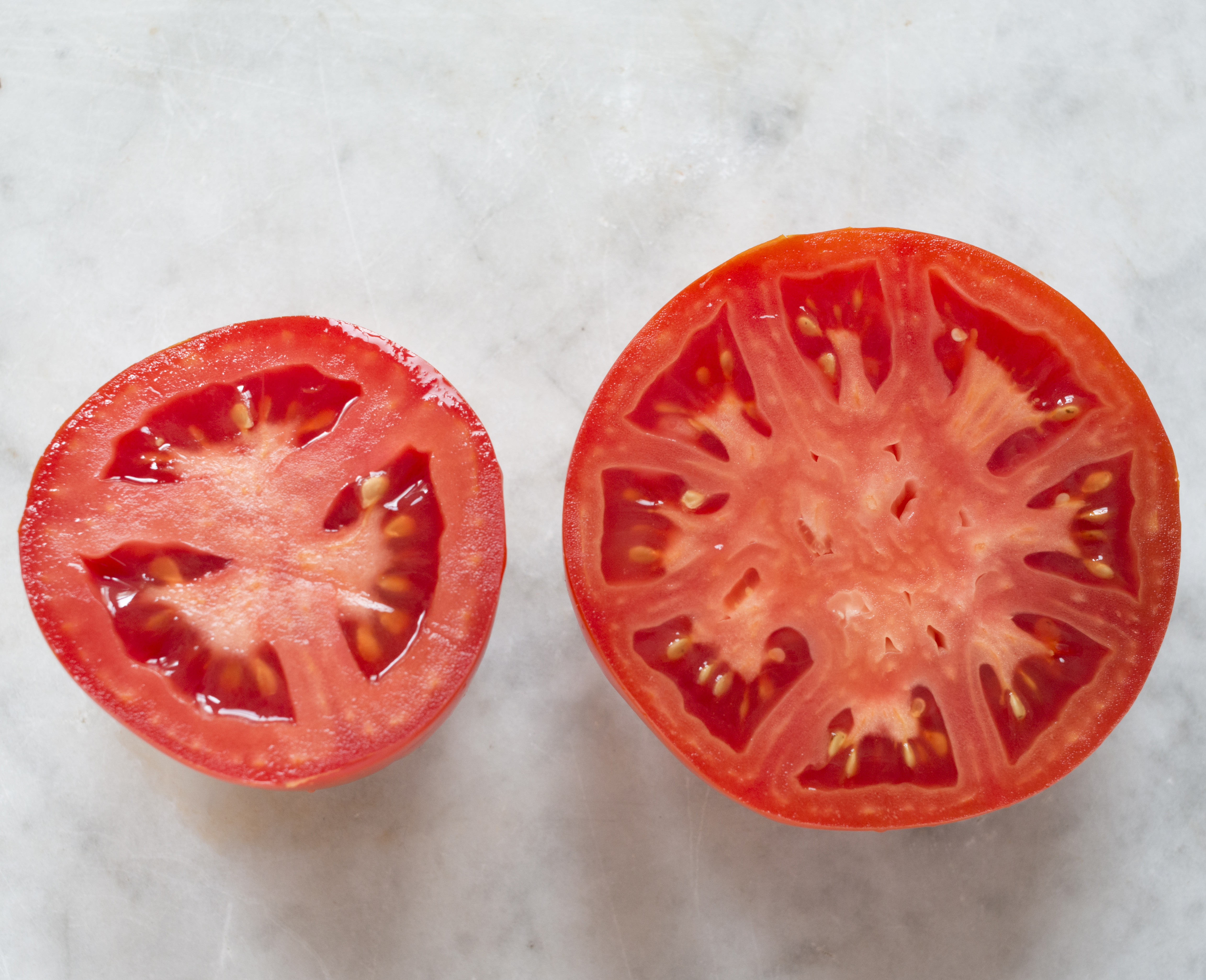 Tip: Roma tomatoes are great for jam because they have thicker flesh than many other varieties.