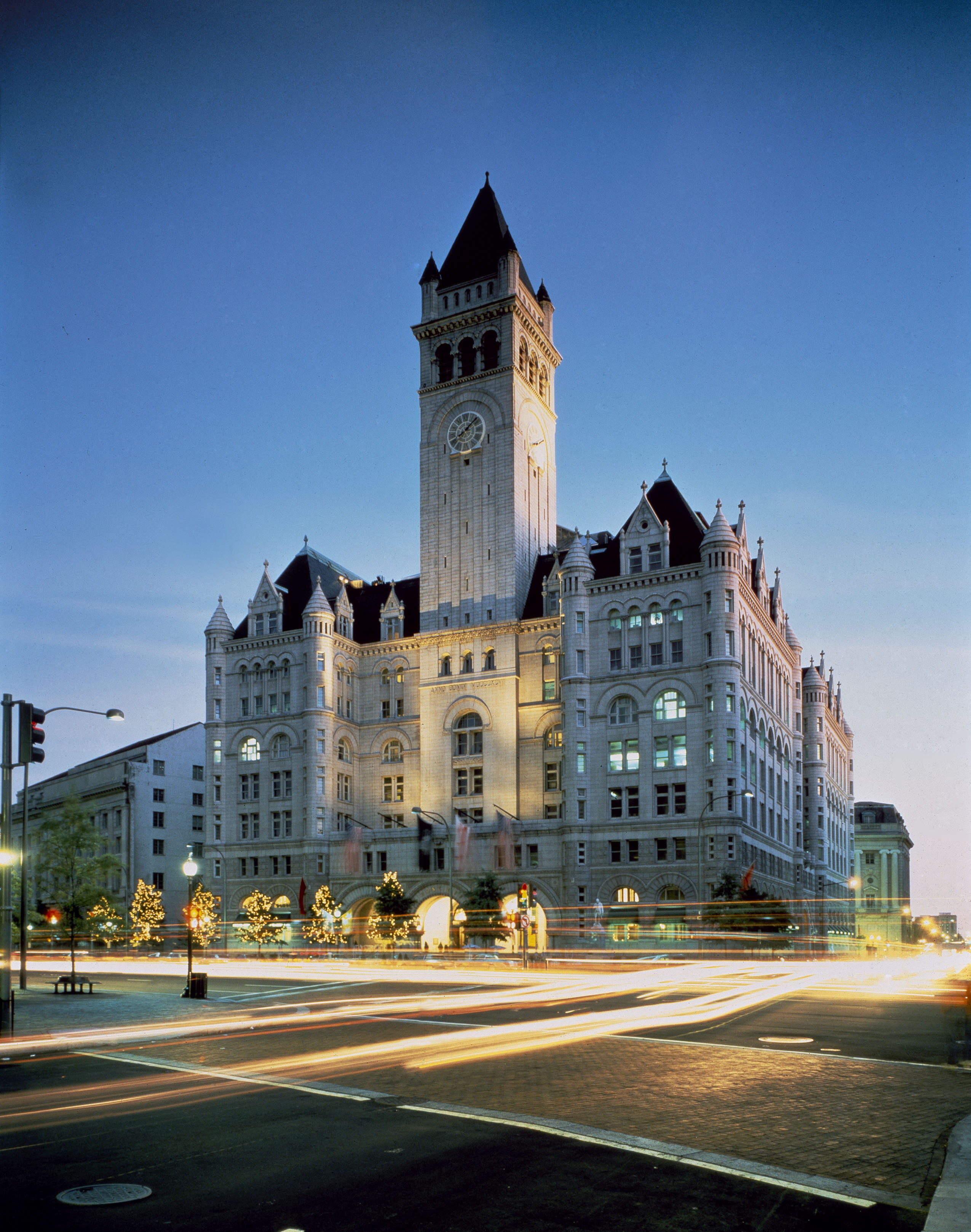 A new Trump hotel will soon open at Washington’s historic 1899 Old Post Office Pavilion.
