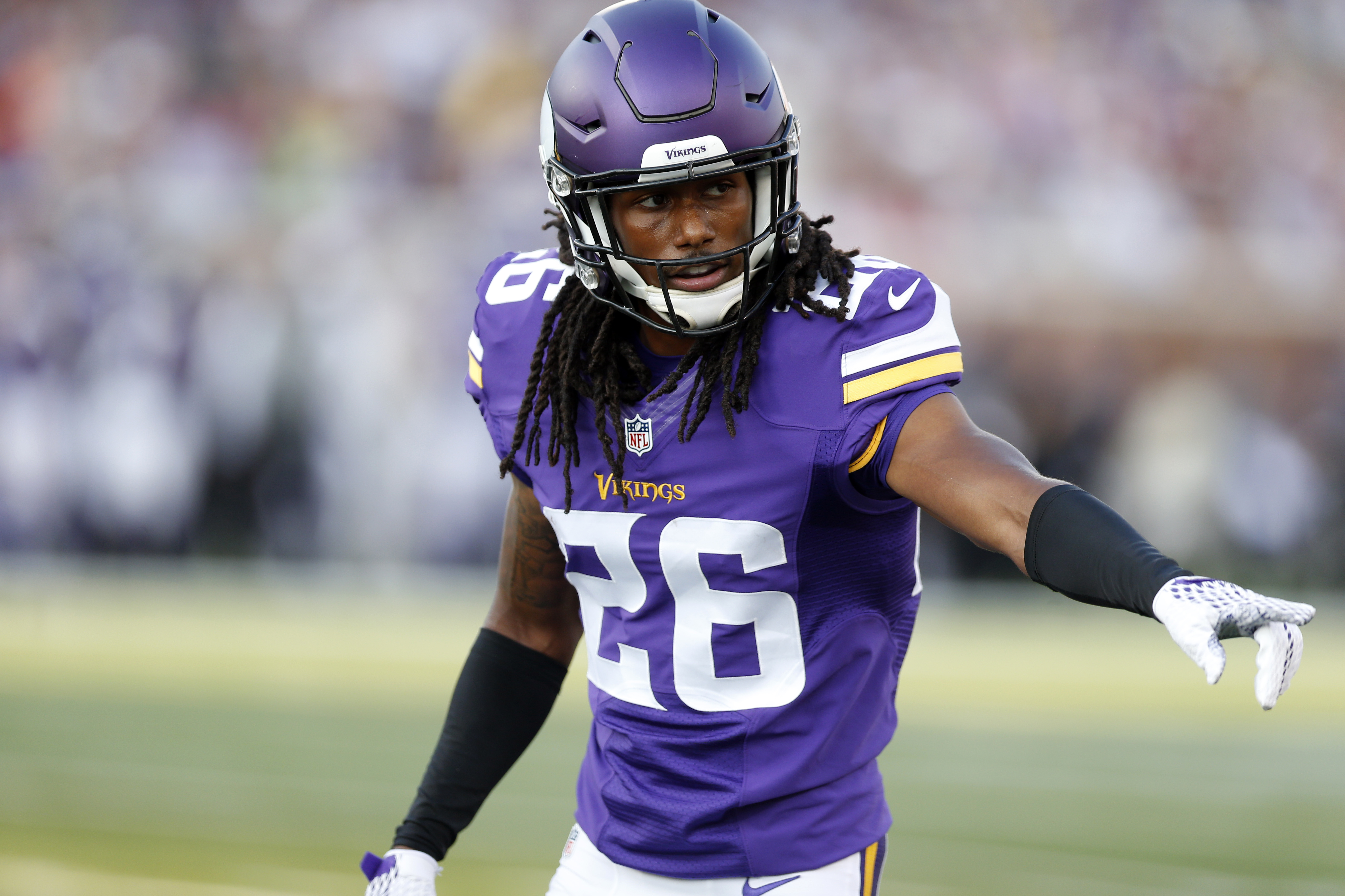 Trae Waynes has three passes defended and 13 tackles.