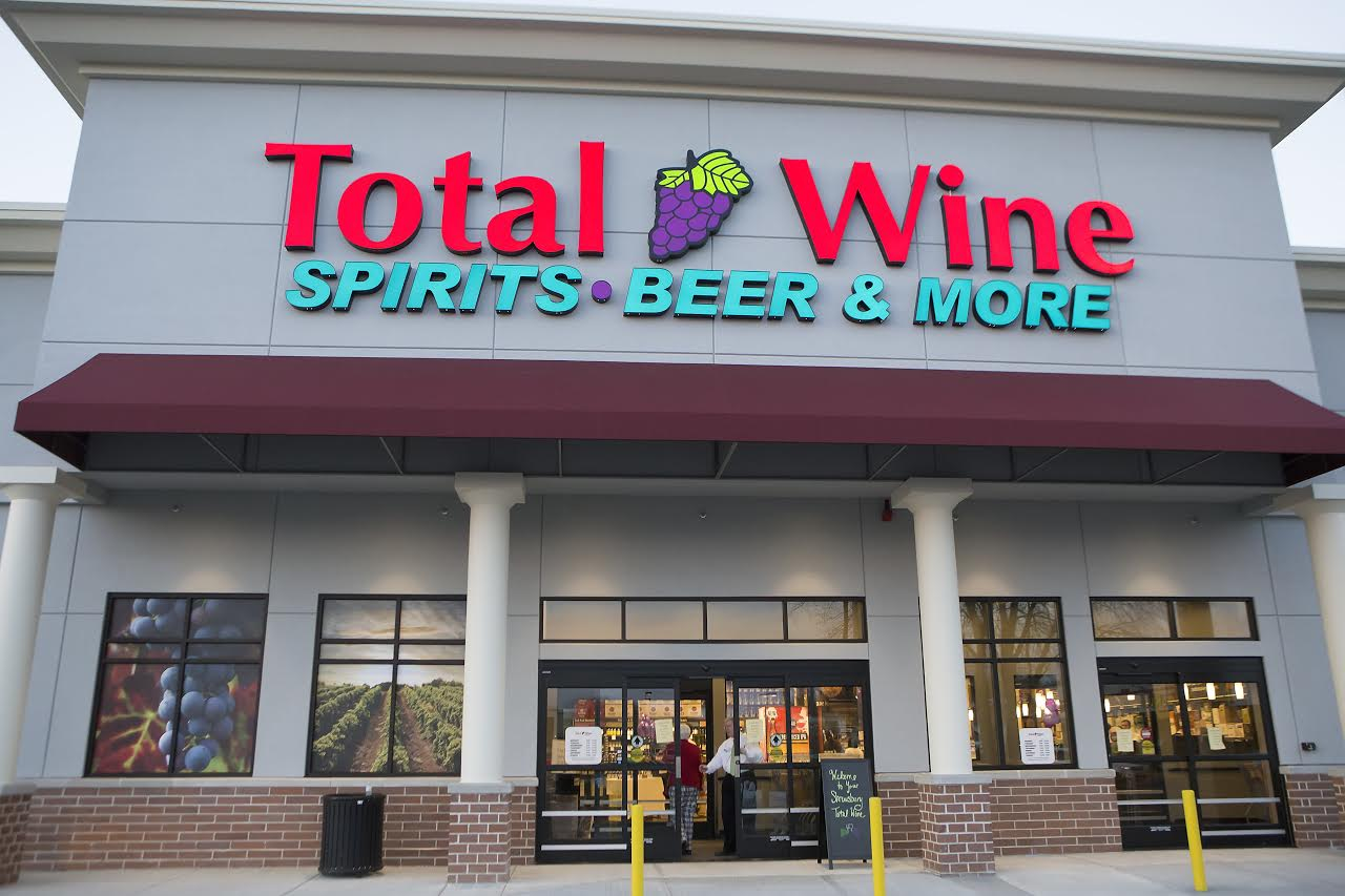 Total Wine & More has opened its third Massachusetts store in Shrewsbury.