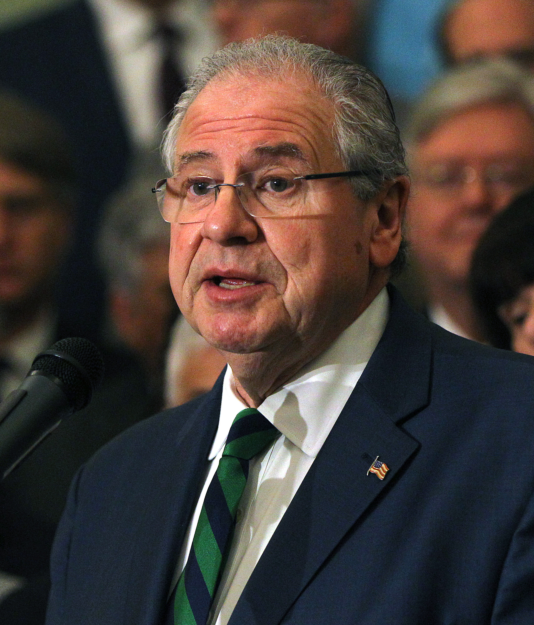 House Speaker Robert DeLeo in March.