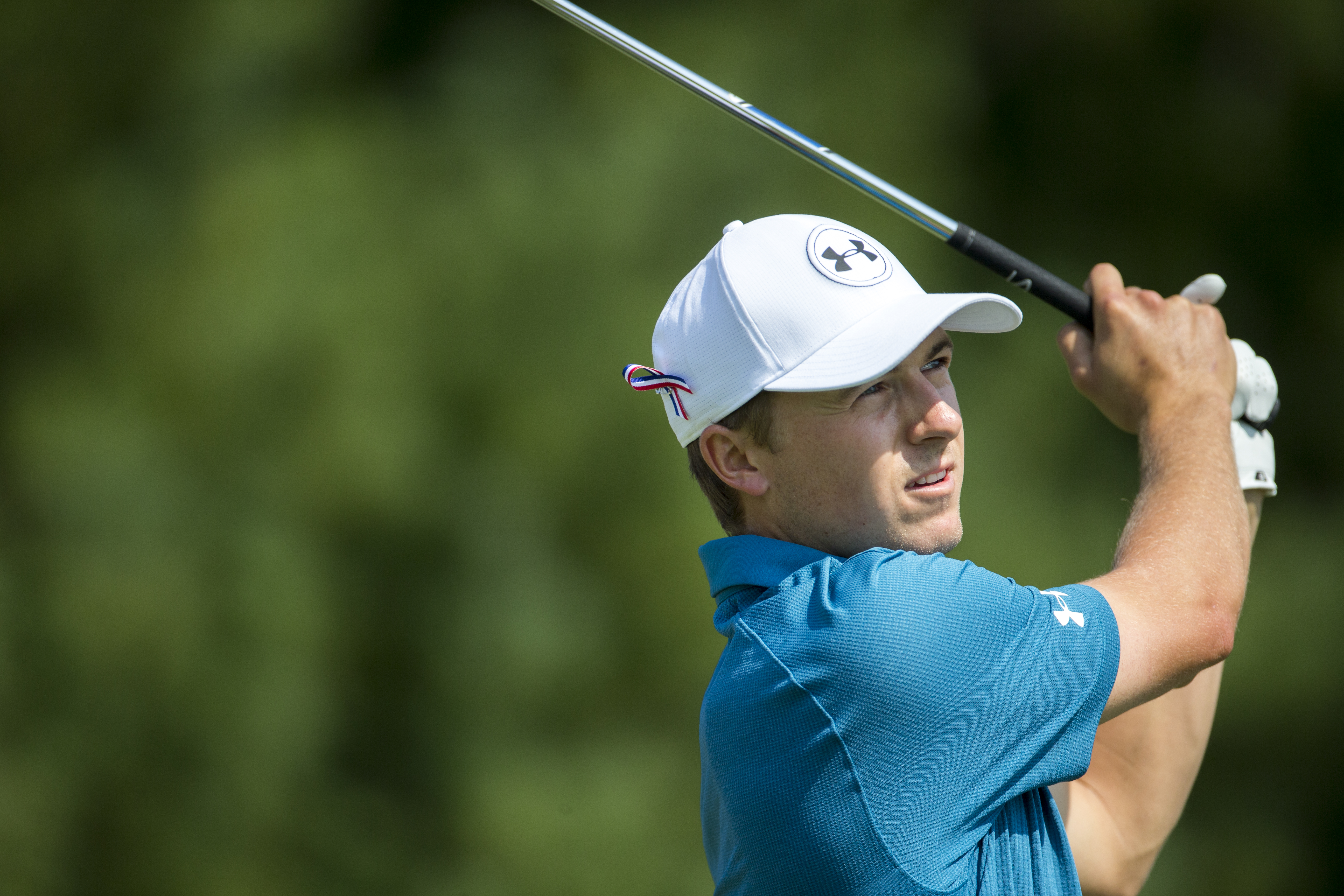 Runner-up Jordan Spieth on No. 3.