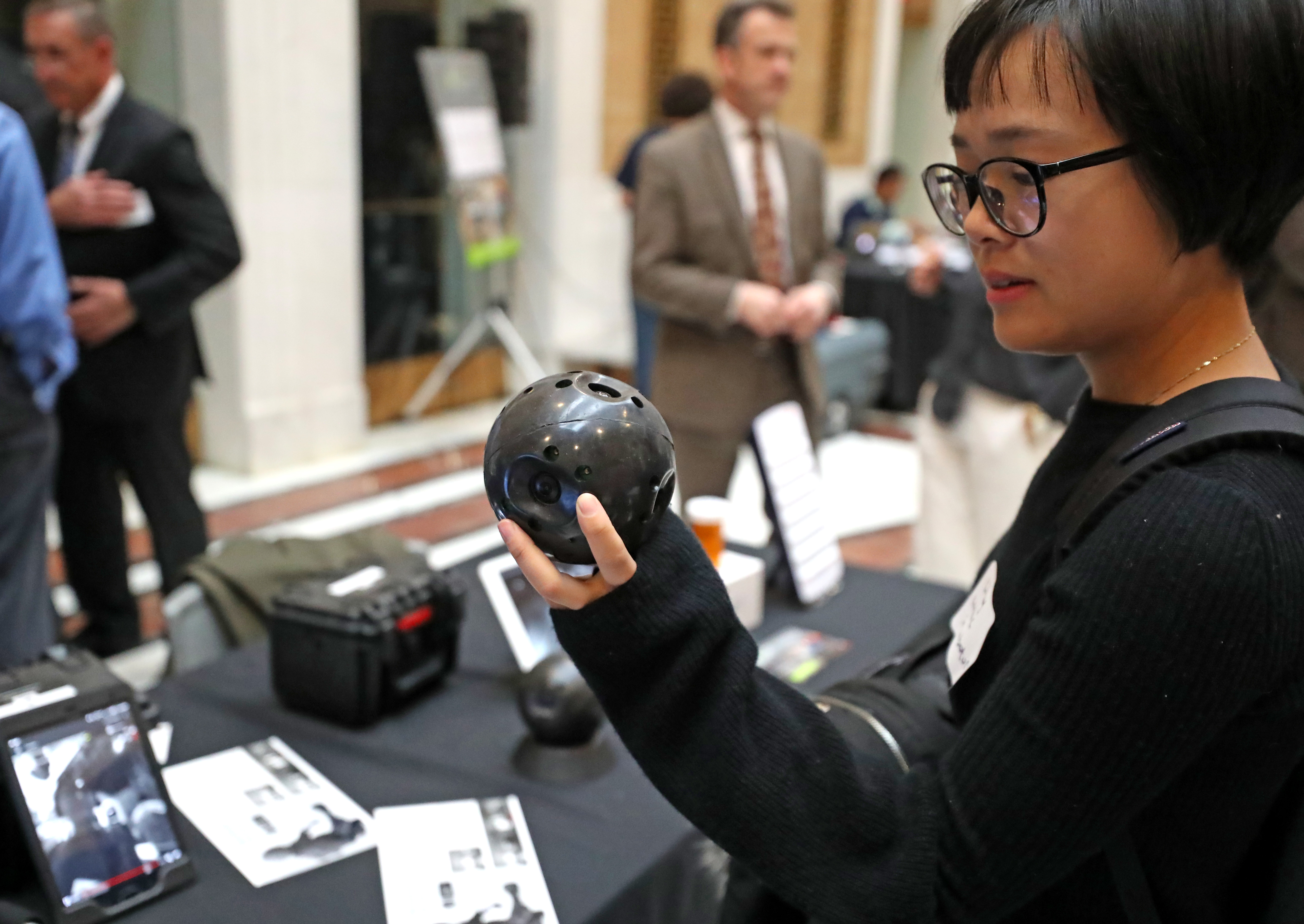 Technology on display at Harvard Innovation Labs.