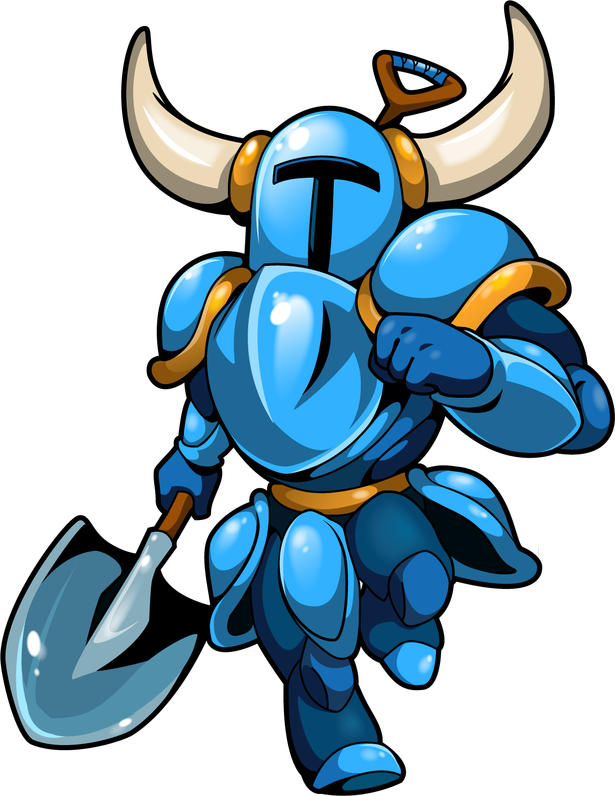 The Shovel Knight character.