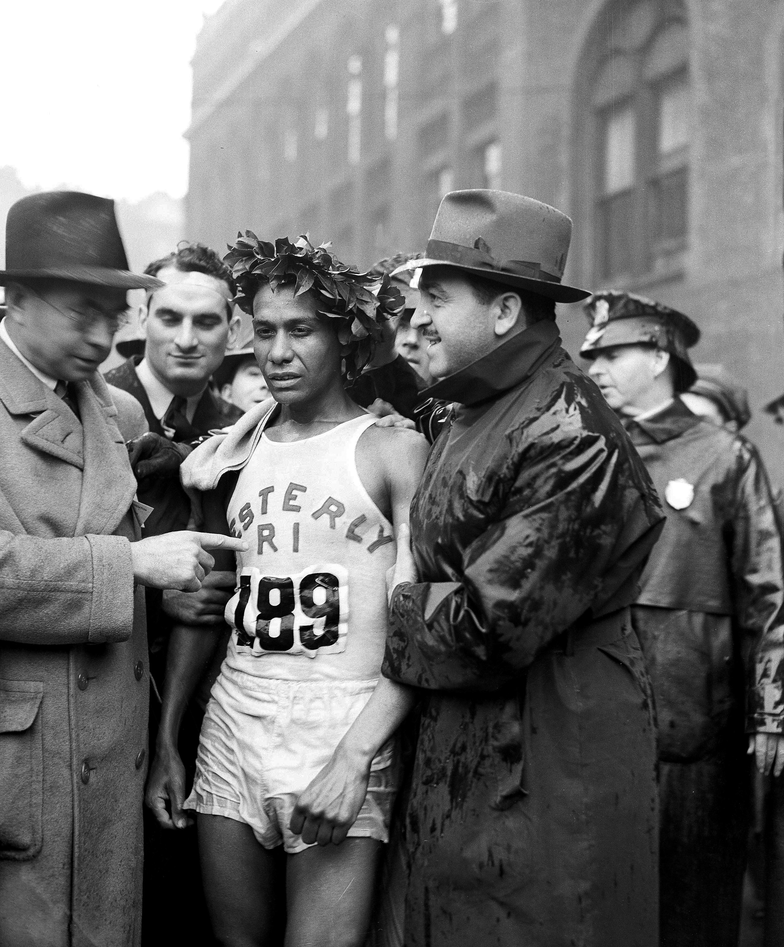 When Ellison M. "Tarzan" Brown won the 1939 Boston Marathon, the crowd at the finish line was smaller — and the prize money was nonexistent.