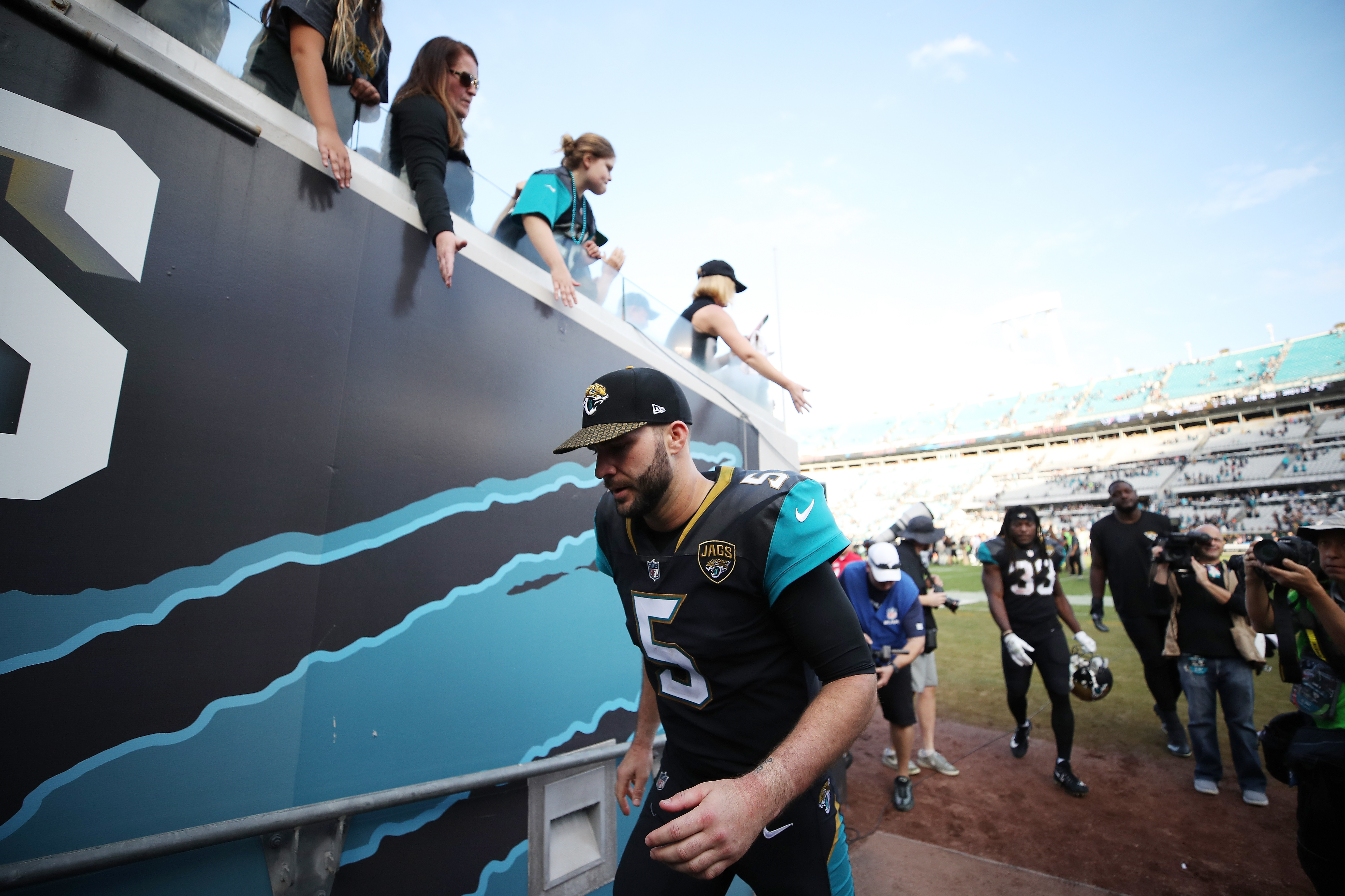 Bortles has thrown 19 touchdowns and eight interceptions this season.