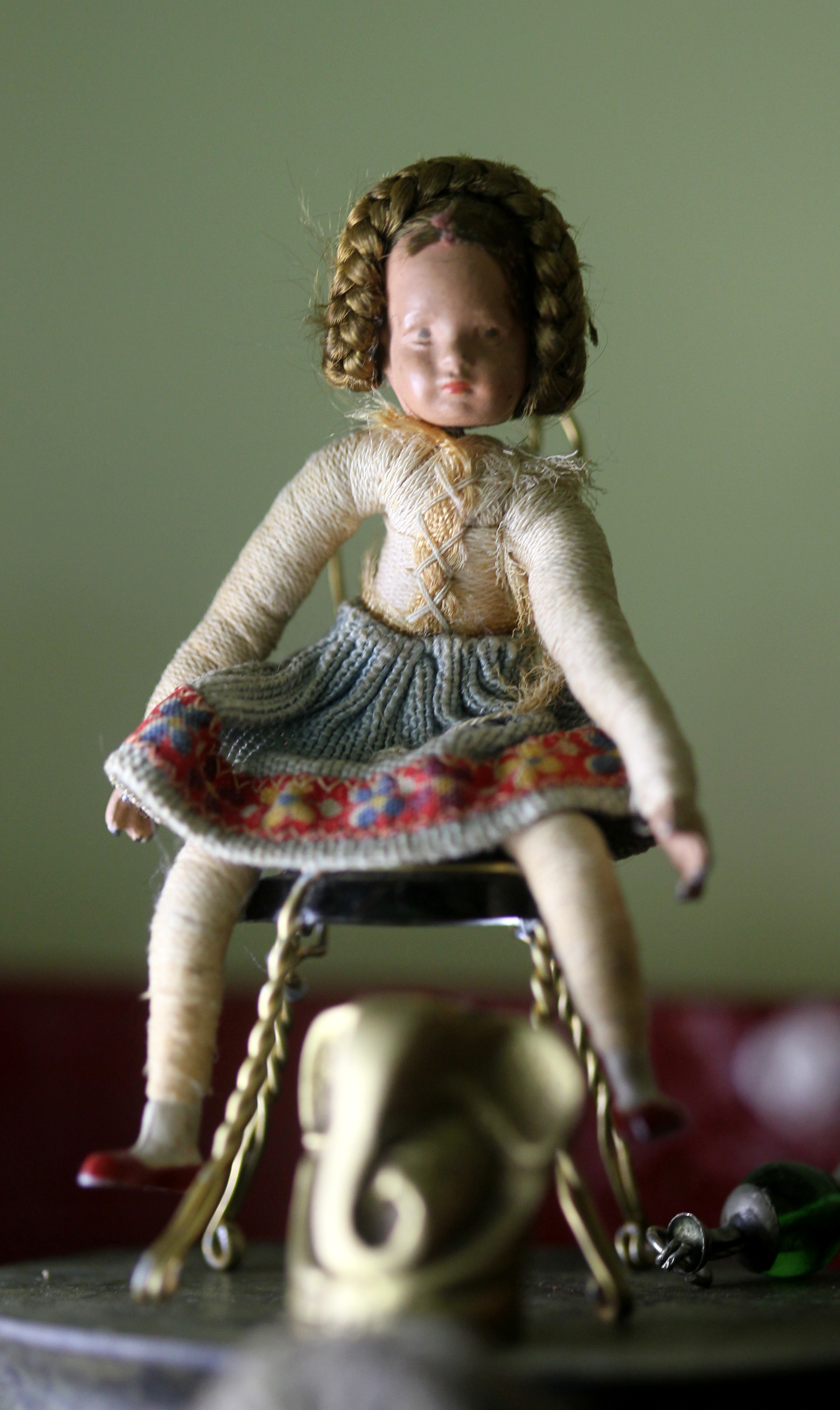 A doll her grandmother gave her.