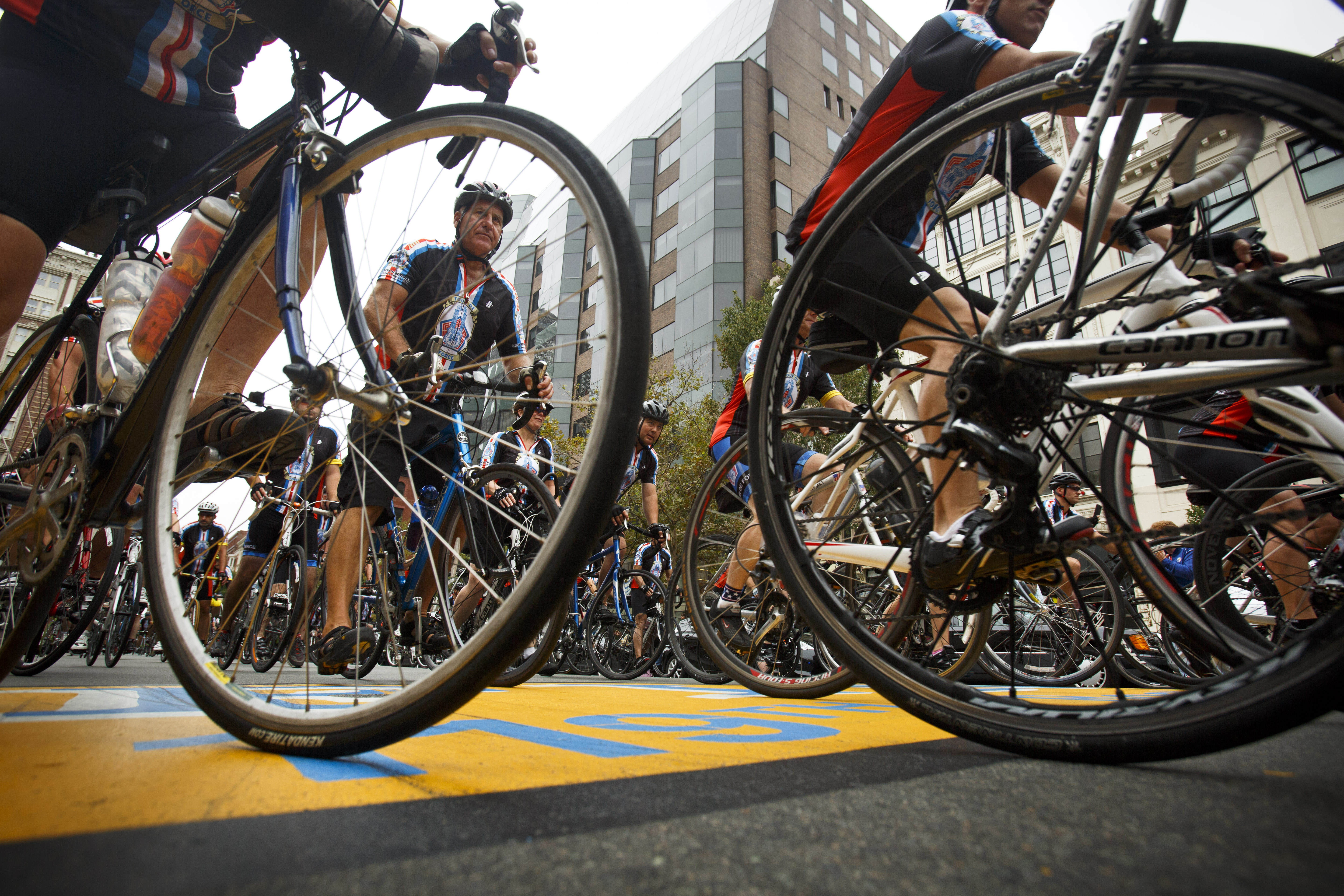 The ride raised more than $500,000 this year, organizer Robert De Paolis said.