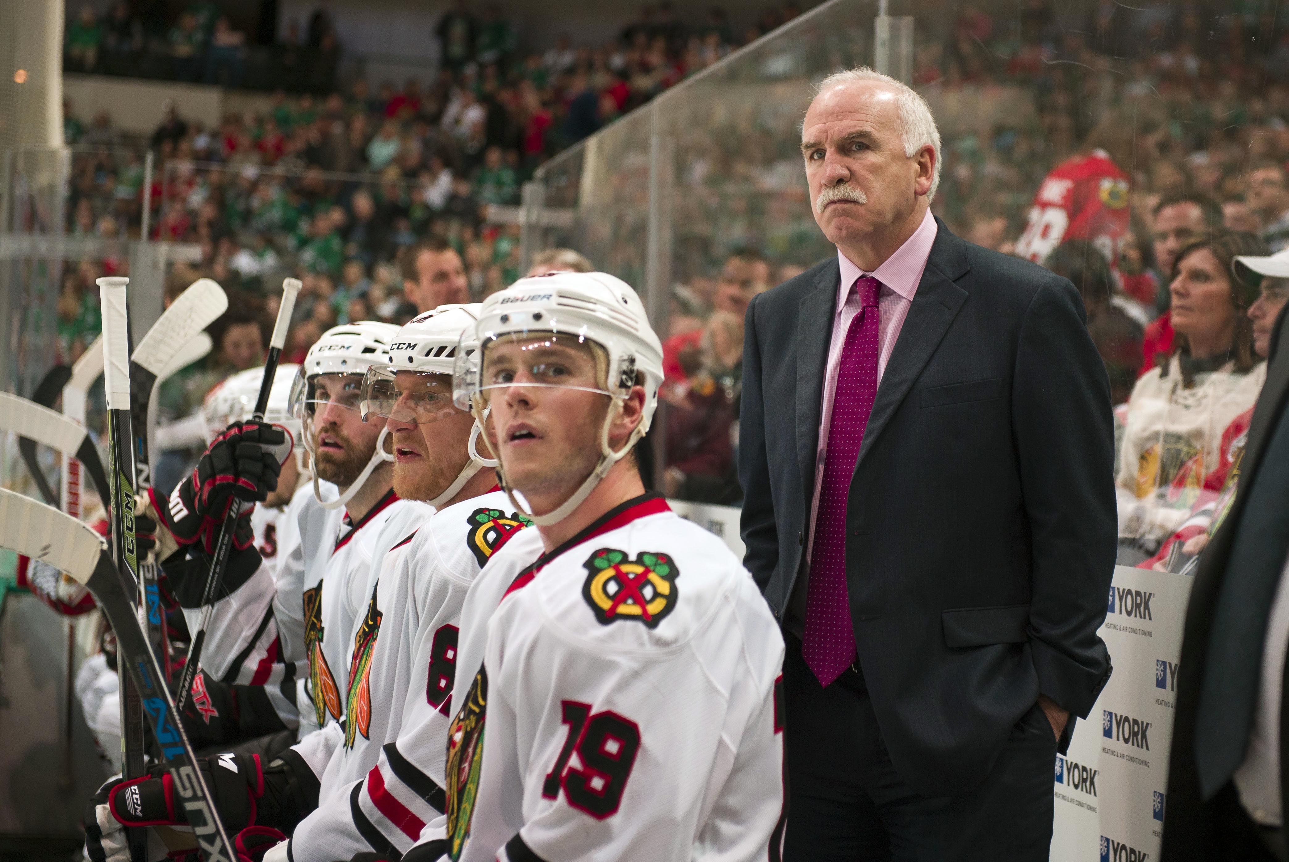 The Blackhawks have won three Stanley Cups during Joel Quenneville’s eight-year tenure.