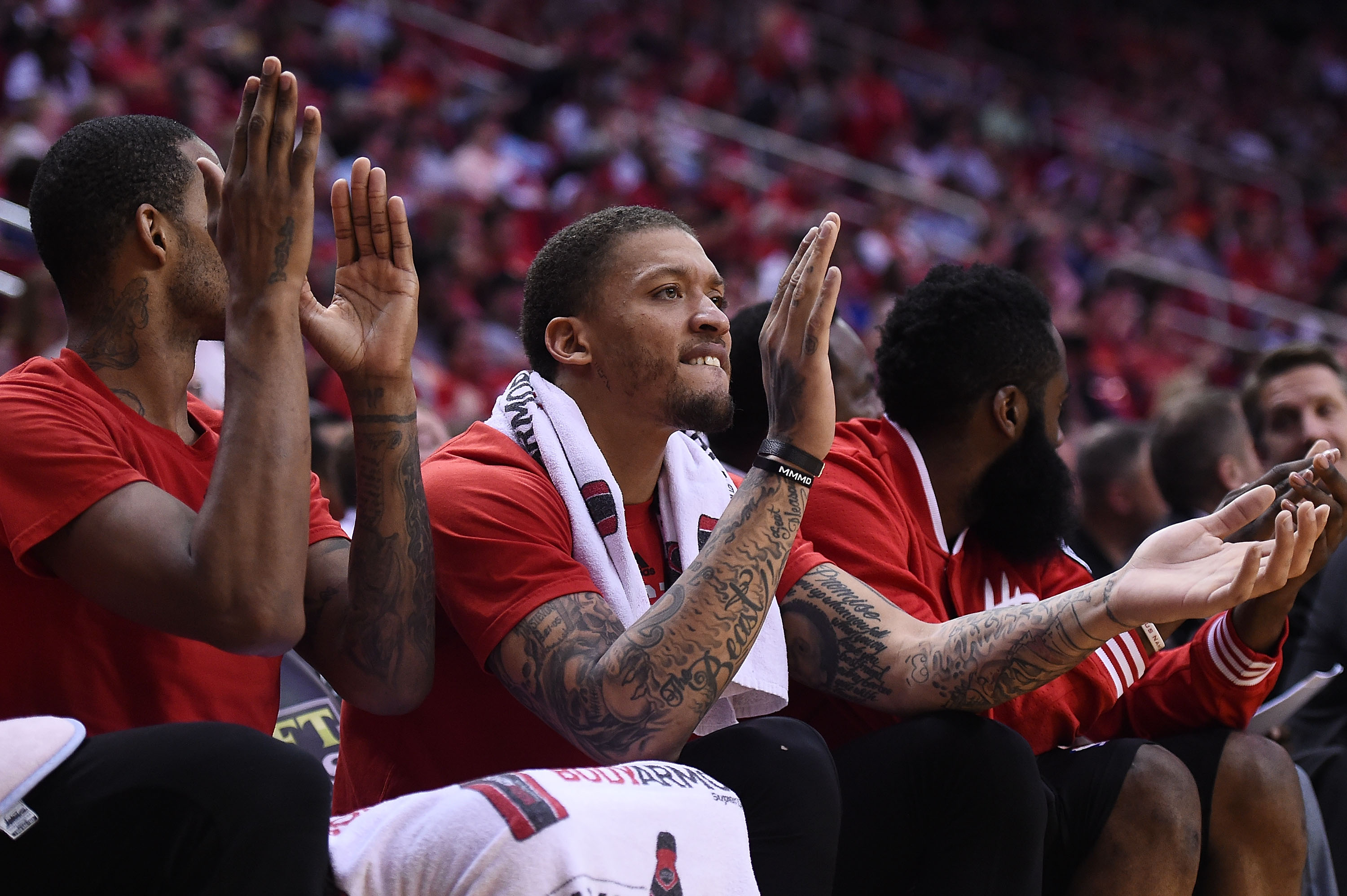 Michael Beasley returned to the NBA with the Rockets last year and averaged 12.8 points in 20 games.
