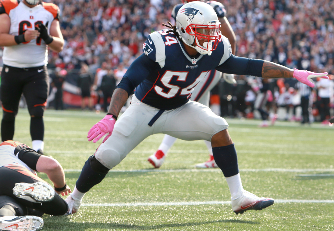 The Patriots would benefit from a return of a healthy Dont'a Hightower.