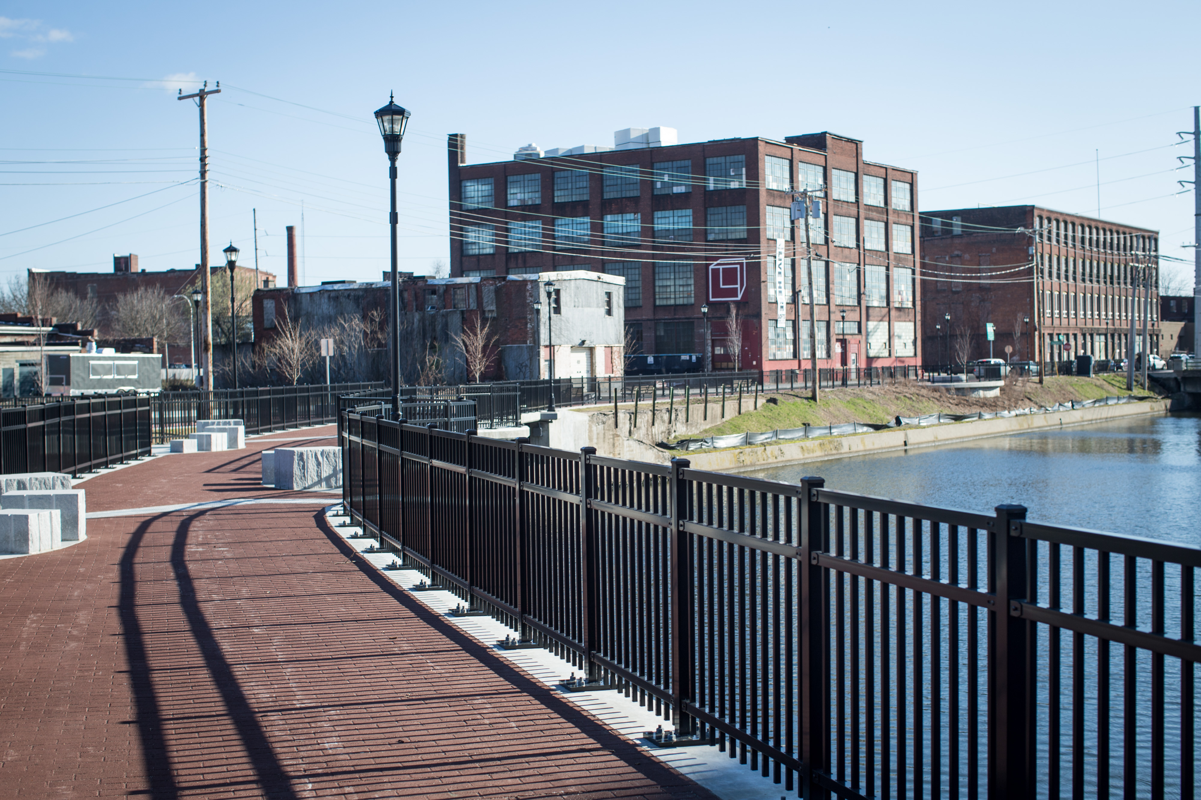 The Canal Walk is near Cubit, a building being renovated into apartments.