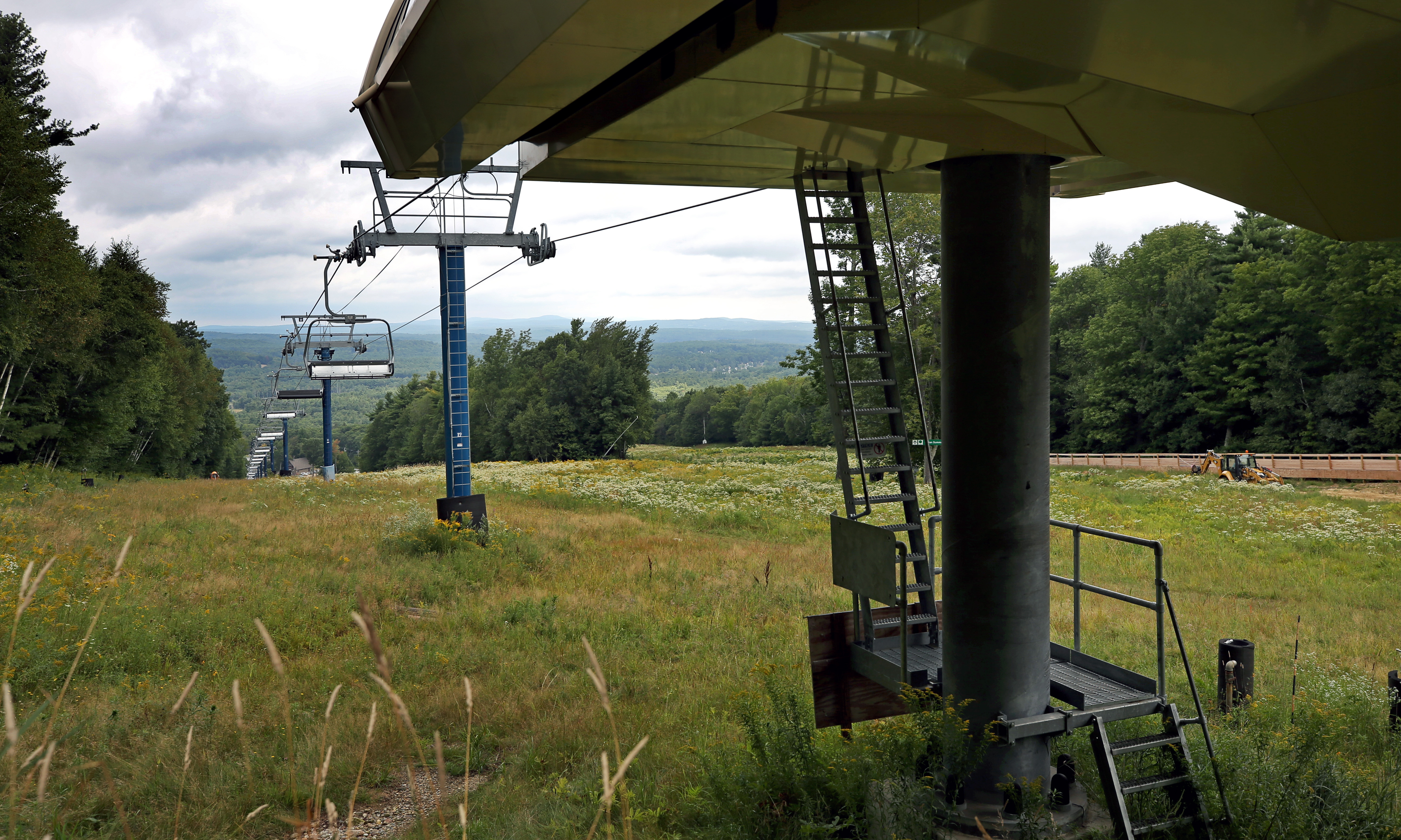One of the Mount Wachusett ski lifts.