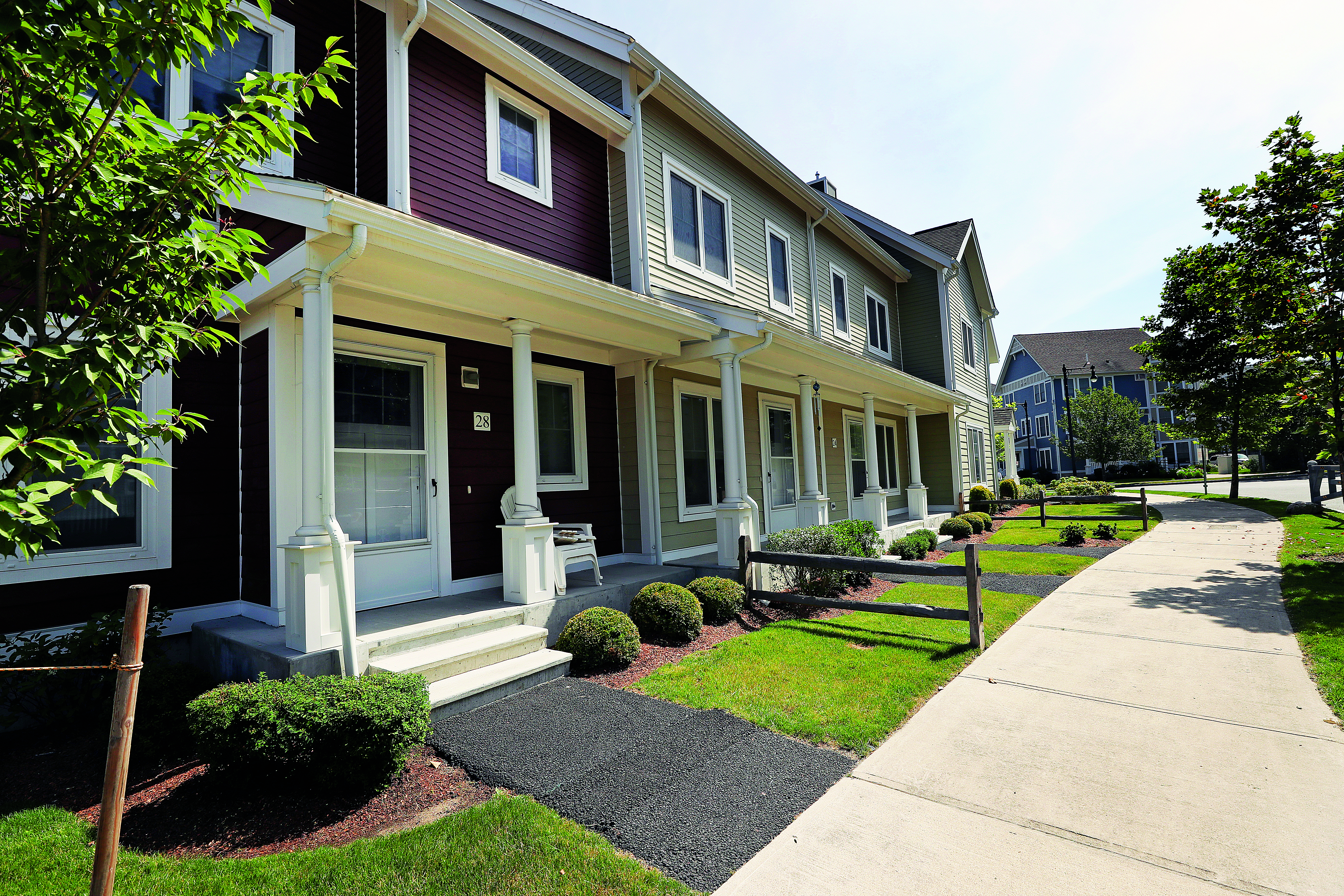 Olmsted Green, a project near Franklin Park, was built with MassHousing money.