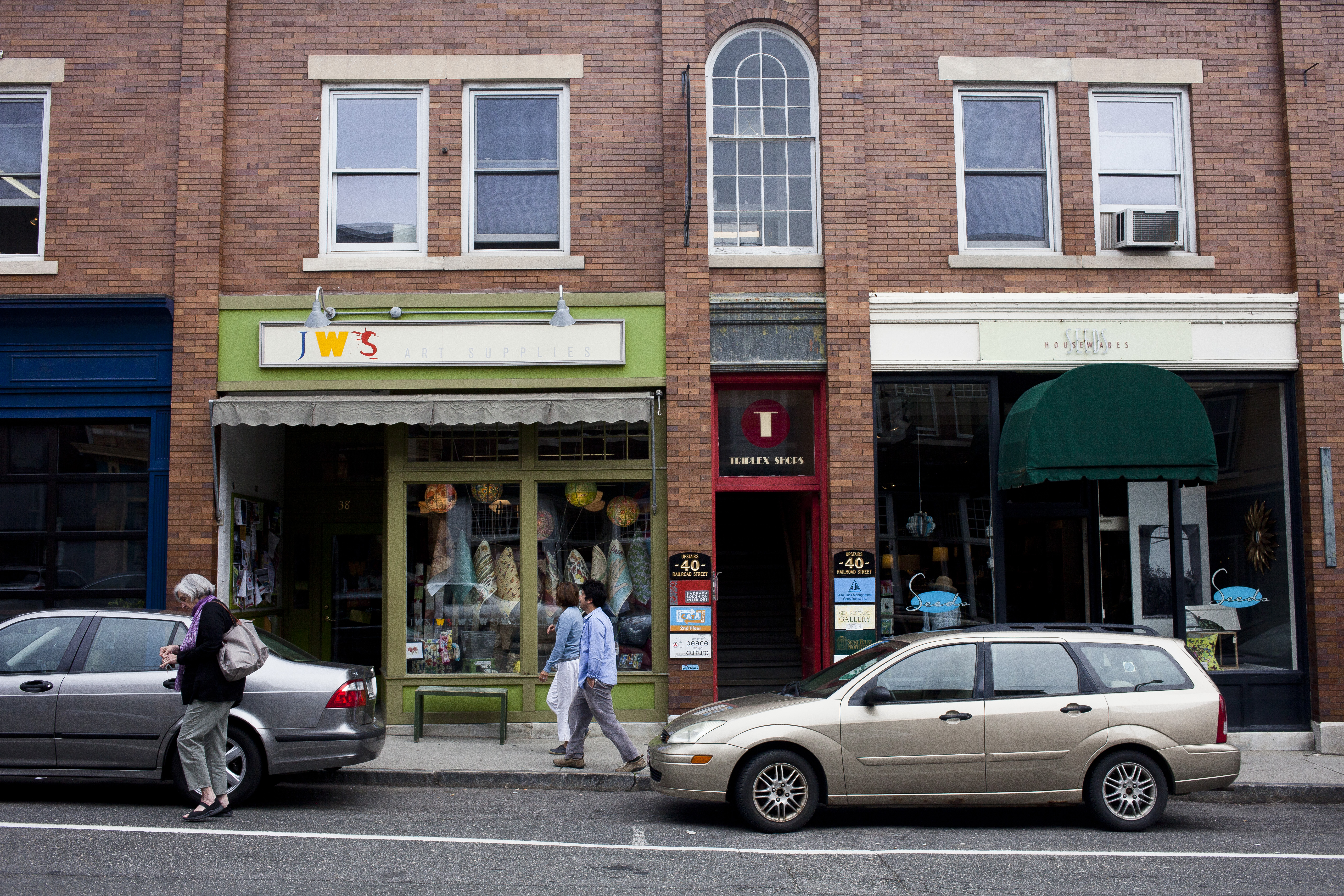 Railroad Street in Great Barrington.
