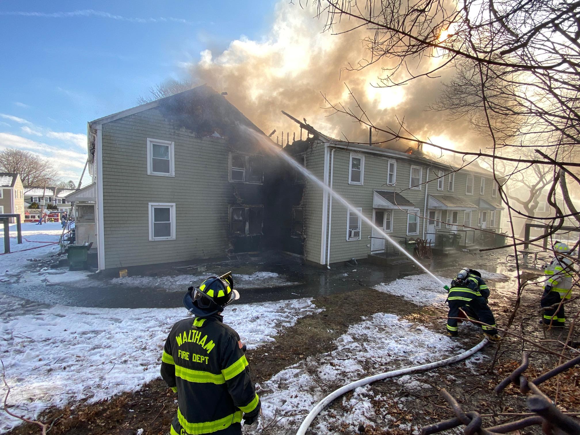 Multiplealarm fire breaks out in Watertown building The Boston Globe