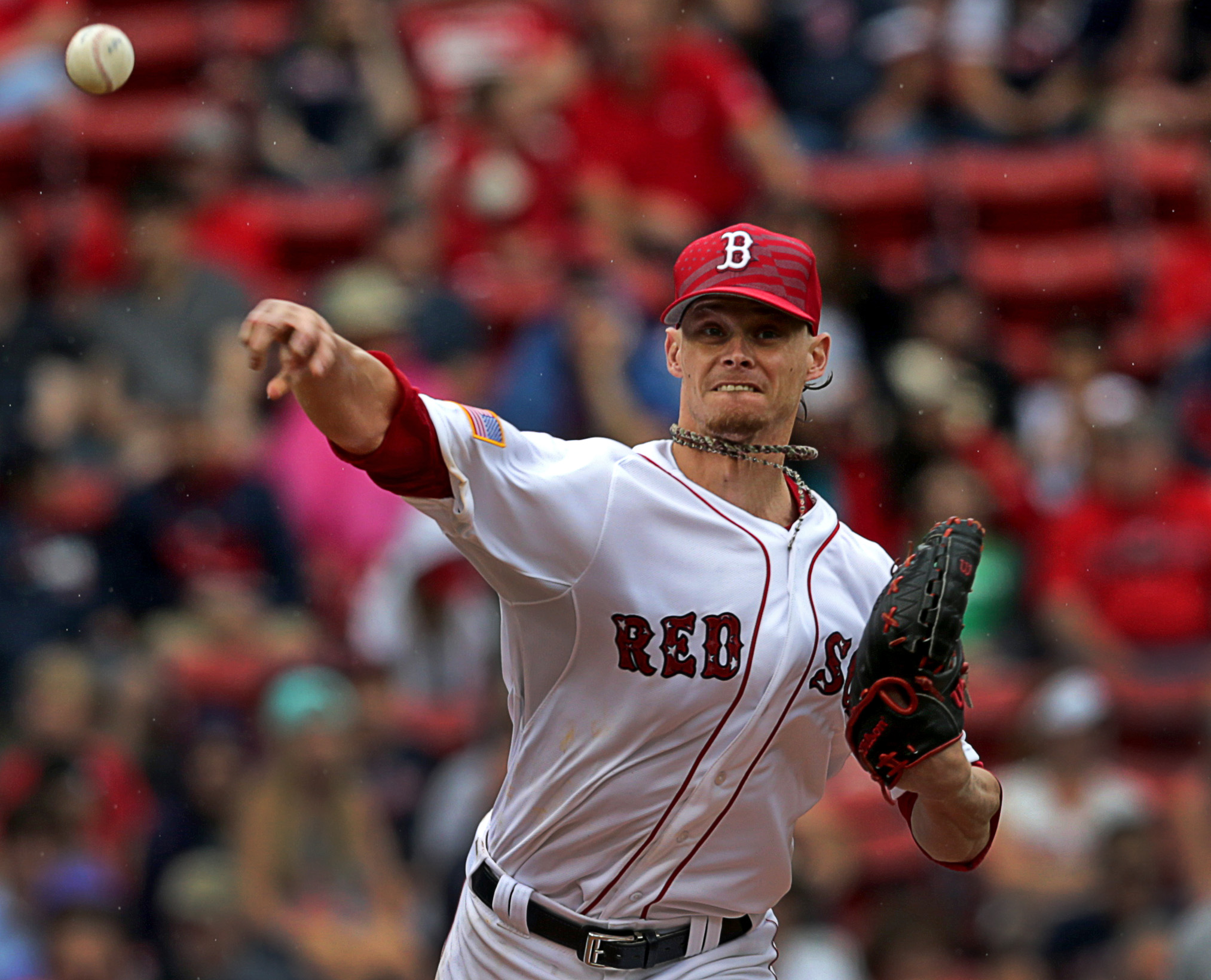 Red Sox starter Clay Buchholz, out since suffering a strained flexor muscle July 10, says he hopes to begin throwing this weekend.