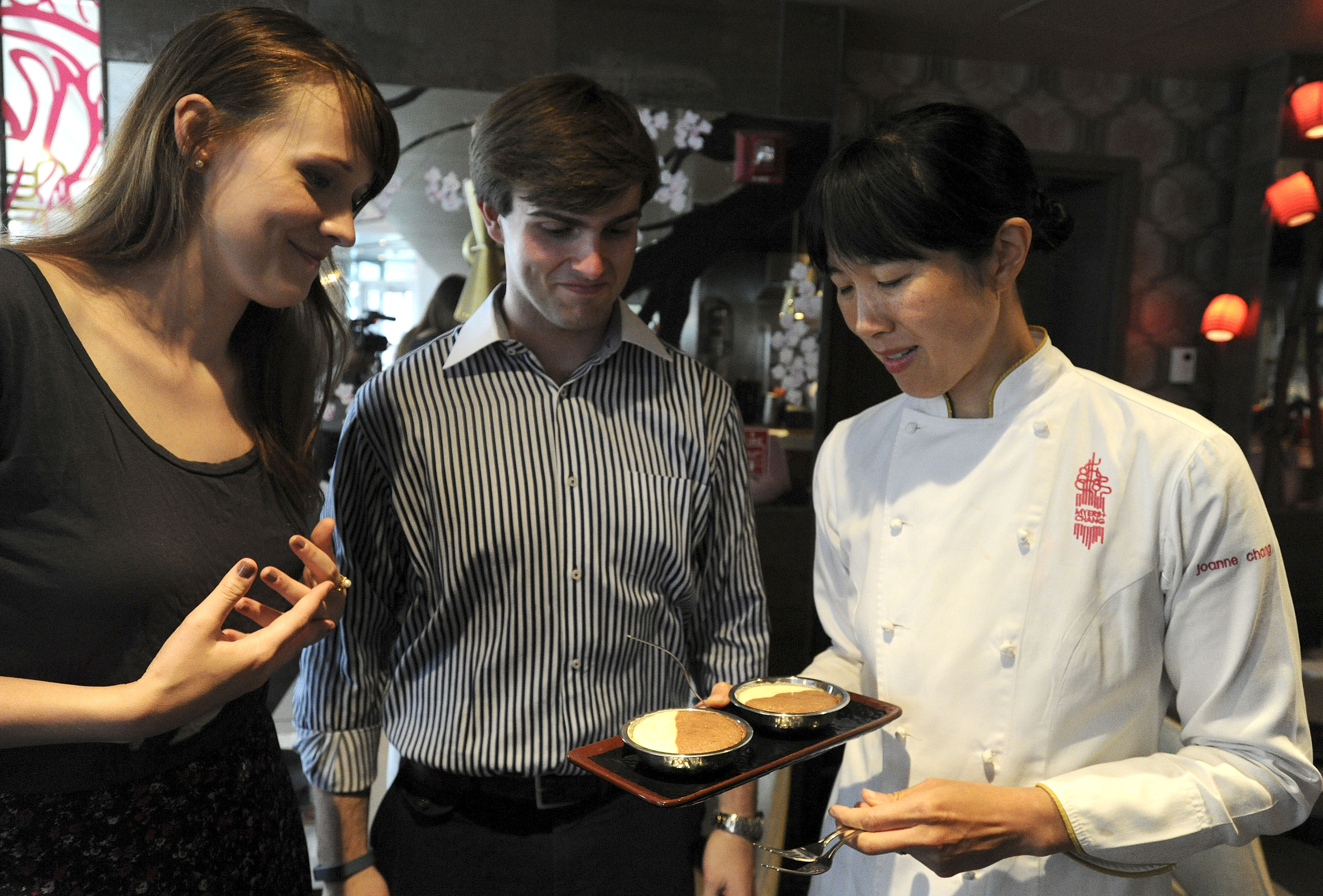 Chef Joanne Chang of Flour bakeries fame tested the creation of Harvard students John McCallum and Brooke Nowakowski, and the verdict was a thumbs up.