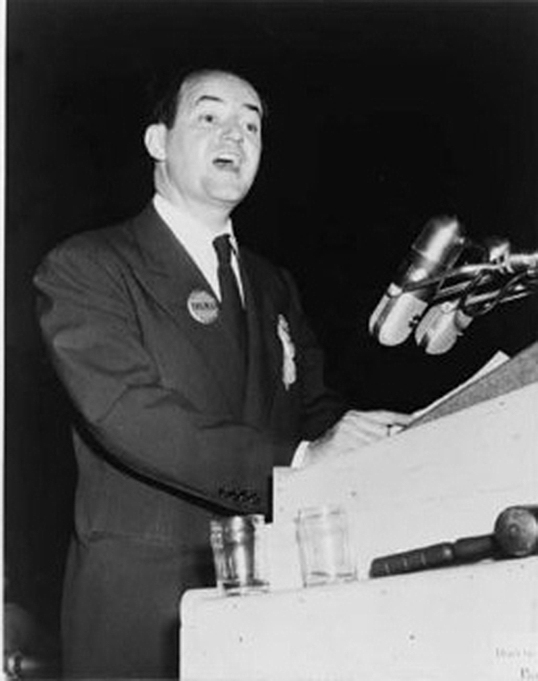 Hubert H. Humphrey at the 1948 Democratic National Convention.