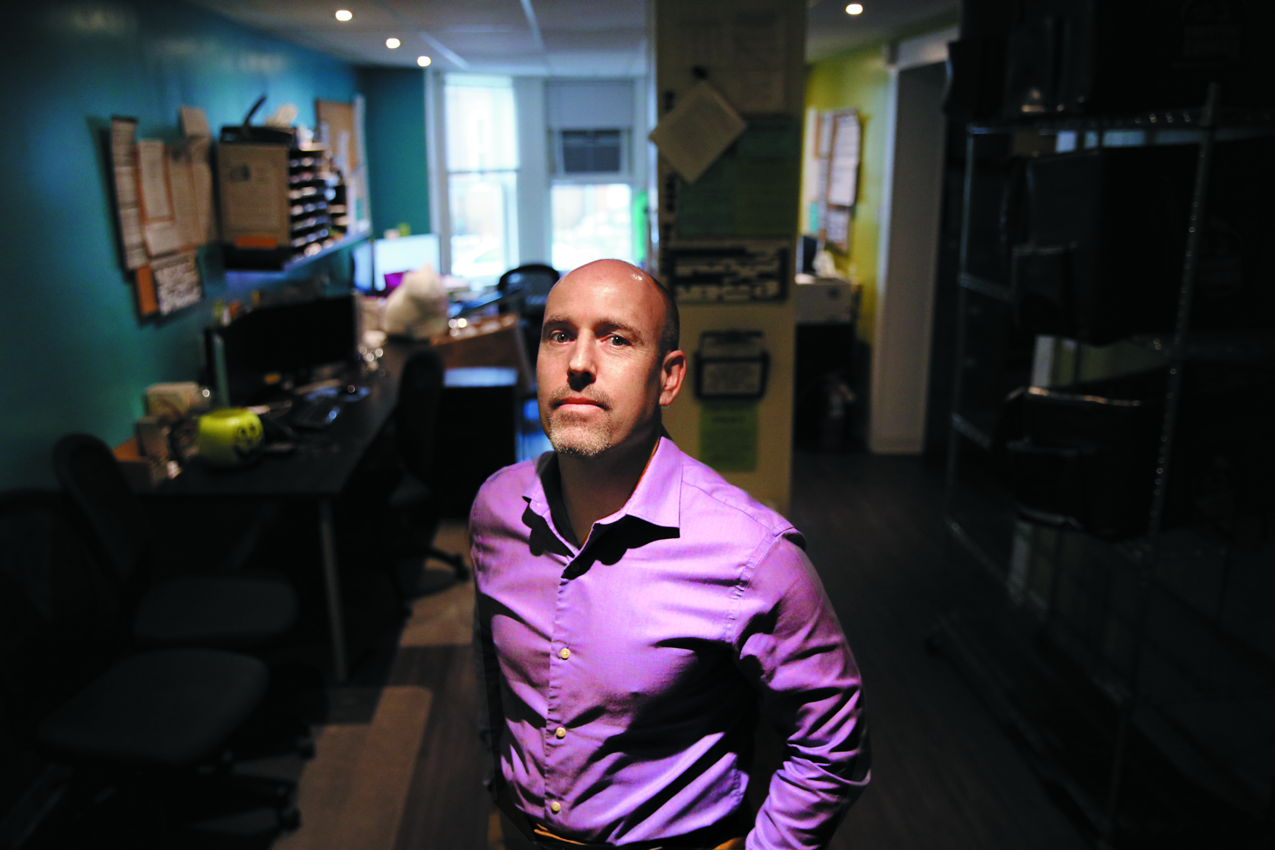 Chad Eisenhart is the founder and owner of Carryout Courier in York, Pa.