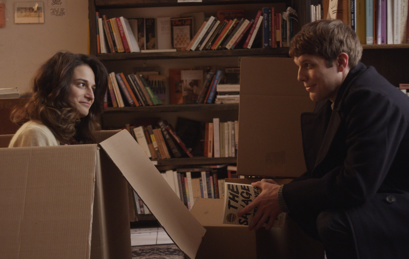 Slate and Jake Lacy in the new film “Obvious Child.”