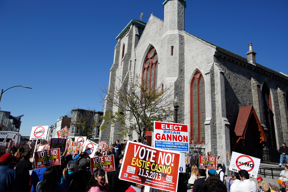 Casino opponents say the vote on the casino project should remain on the same day as mayoral and city council elections to encourage voter turnout.