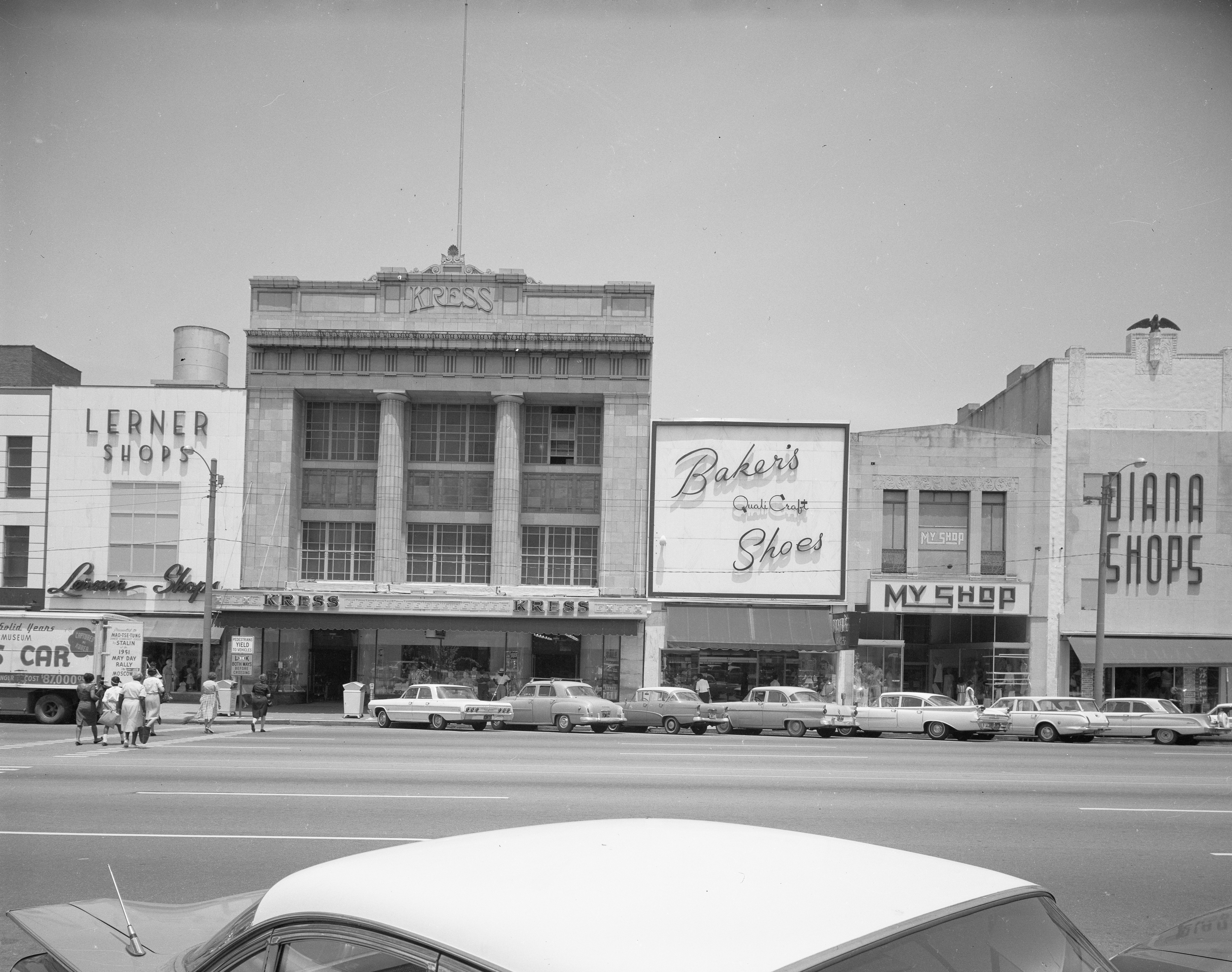 The Kress building on Dexter Avenue in Montgomery, Ala., circa the 1950s-’60s.