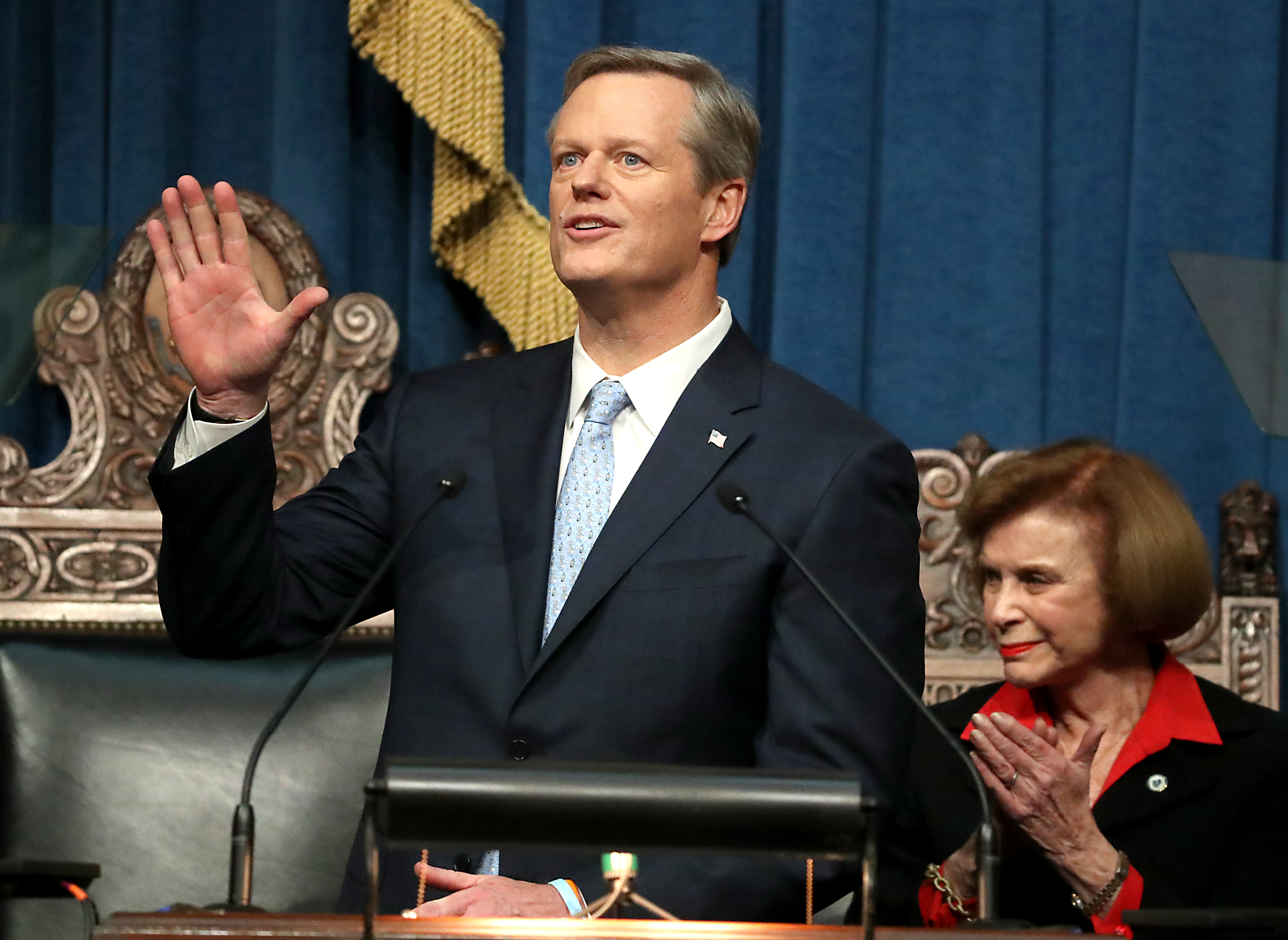 Governor Charlie Baker.