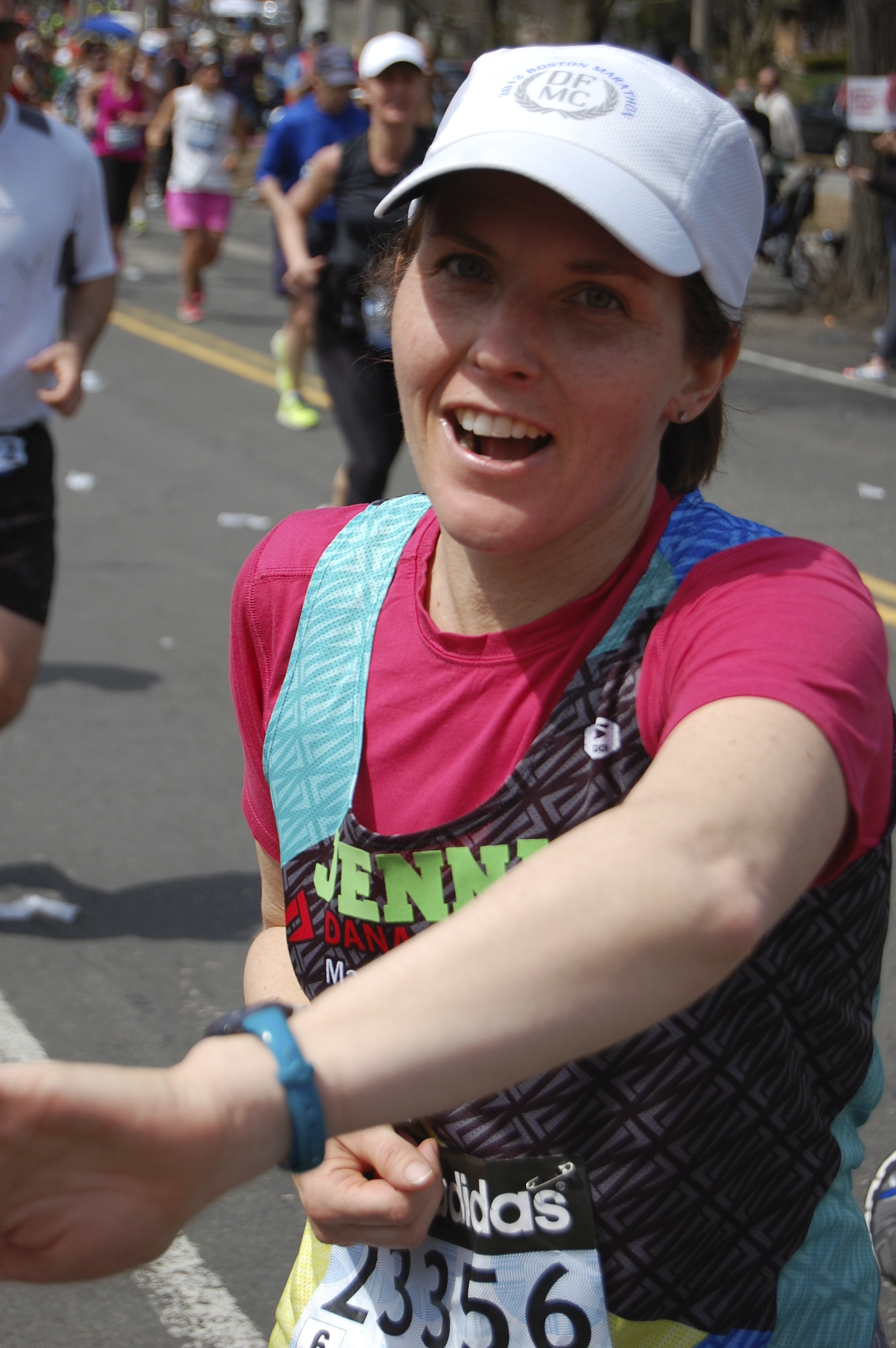 Jennie Sheridan raised money for the Dana-Farber Cancer Institute.