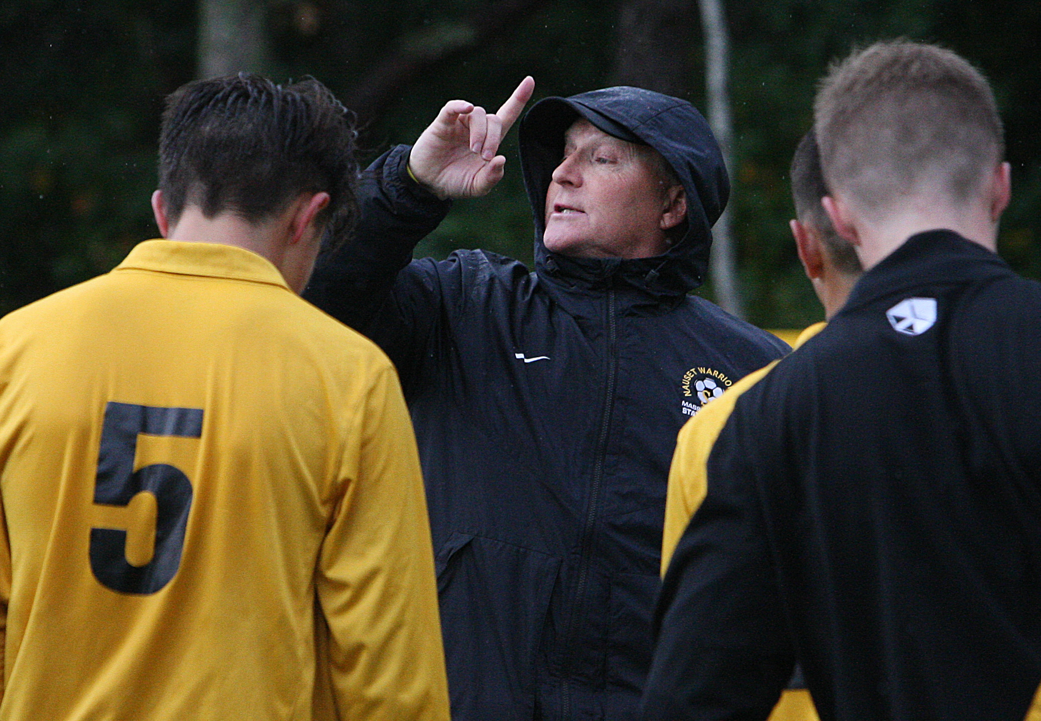 Ranked No. 1 in the Globe’s Top 20, and undefeated through its first 13 games, Nauset boys’ soccer coach John McCully has his team pointed in the right direction. “He knows we can do great things and he helps us get there,” said sophomore Ben LaBranche.