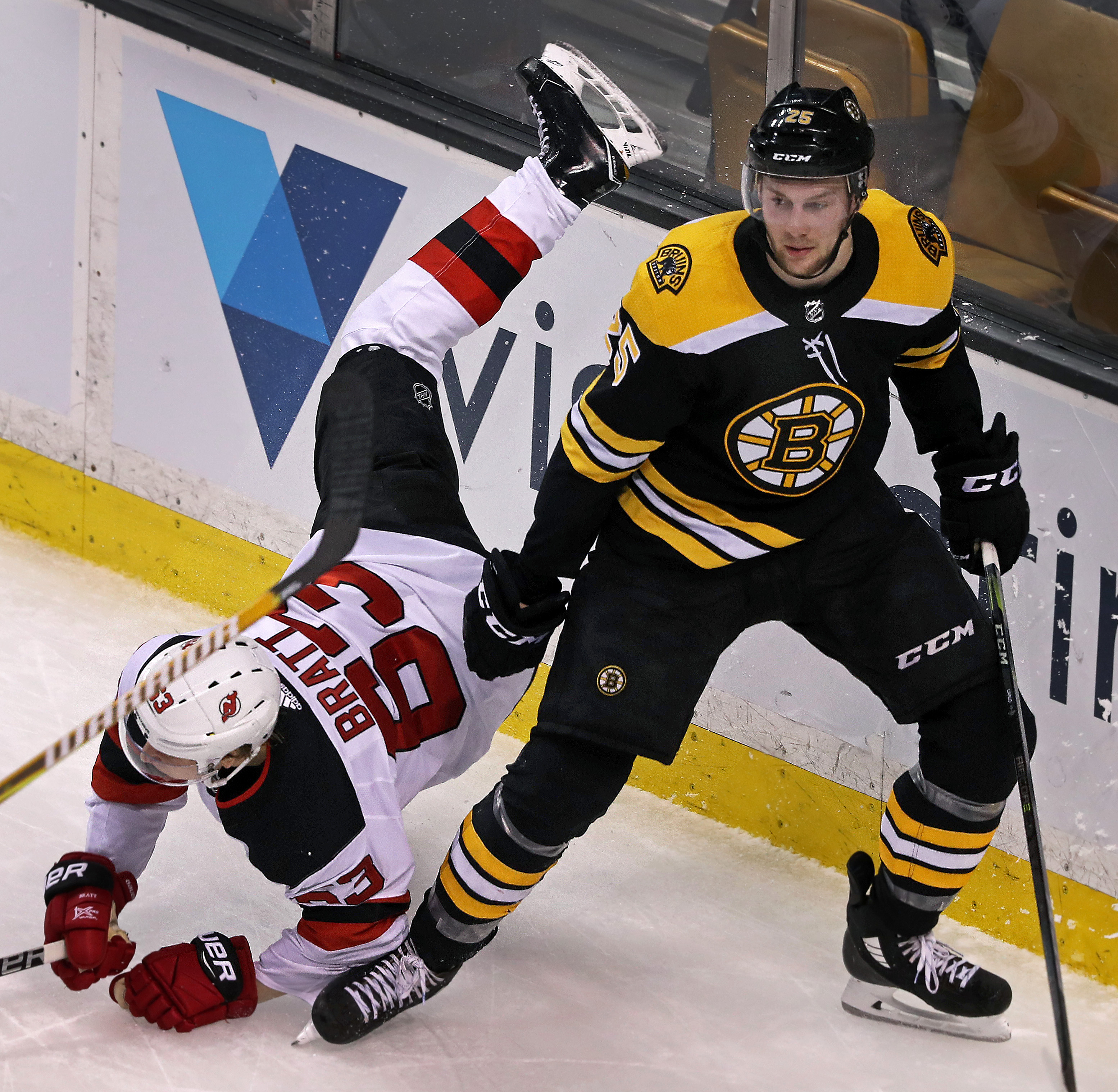 The Bruins’ Brandon Carlo is a defense-first defenseman who draws different views on his value on the trade market.
